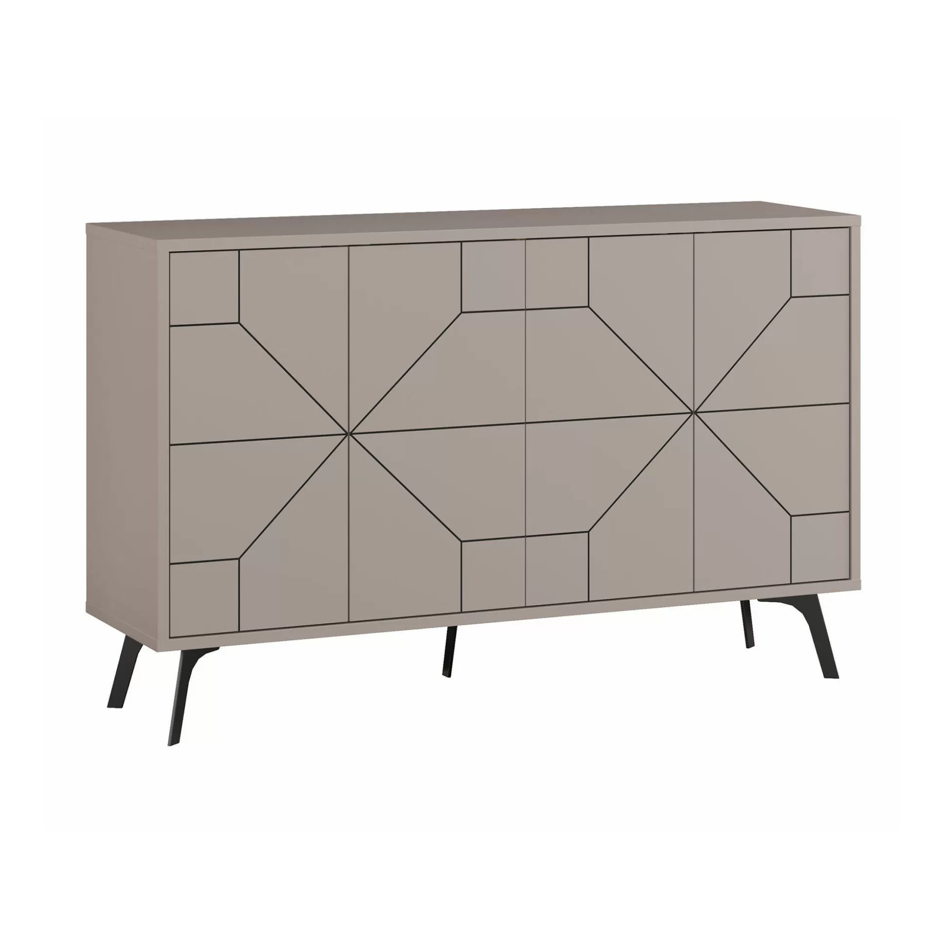 Dmora Credenze<Credenza Earl, 123x35 h62 cm,