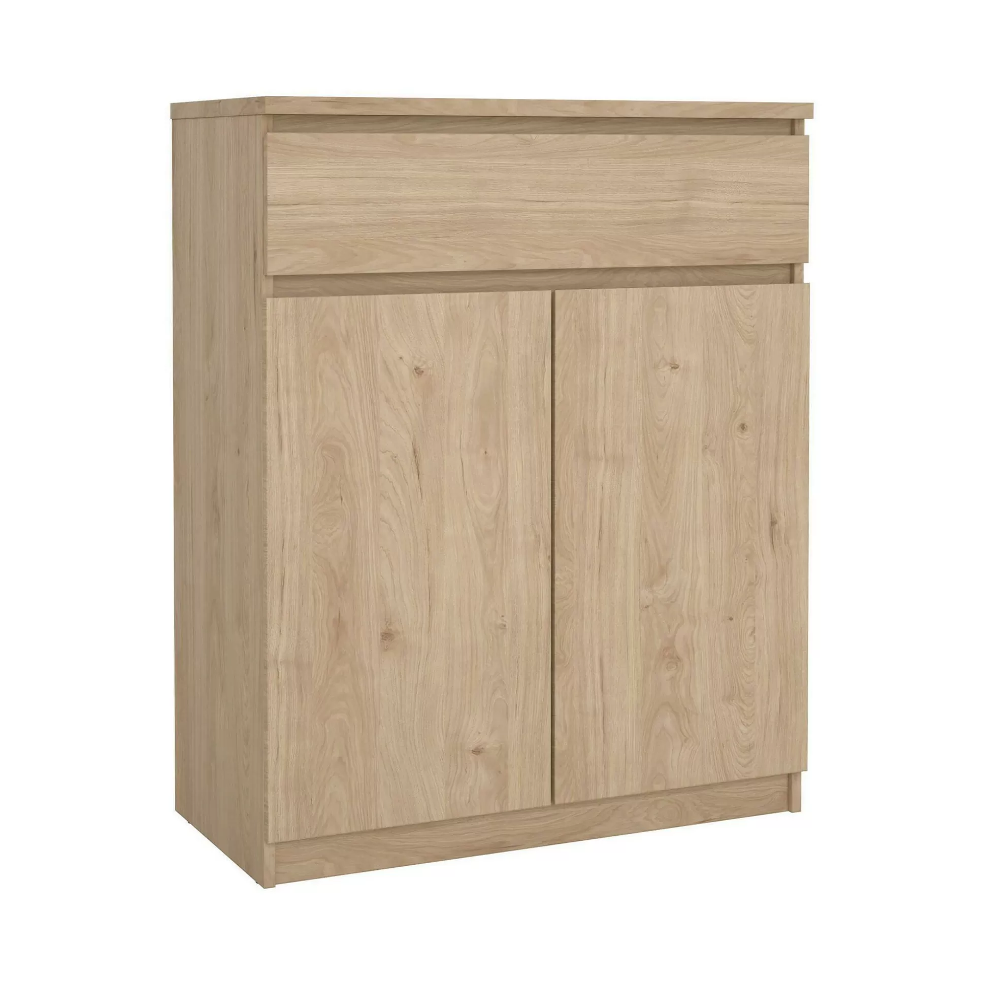 Dmora Credenze<Credenza Genziana, 40x80 h100 cm,