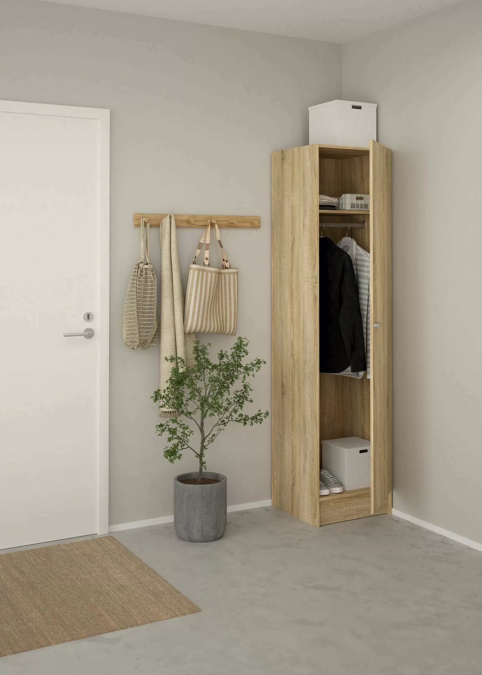 Dmora Credenze<Credenza Kovsova, 38x160 h80 cm,
