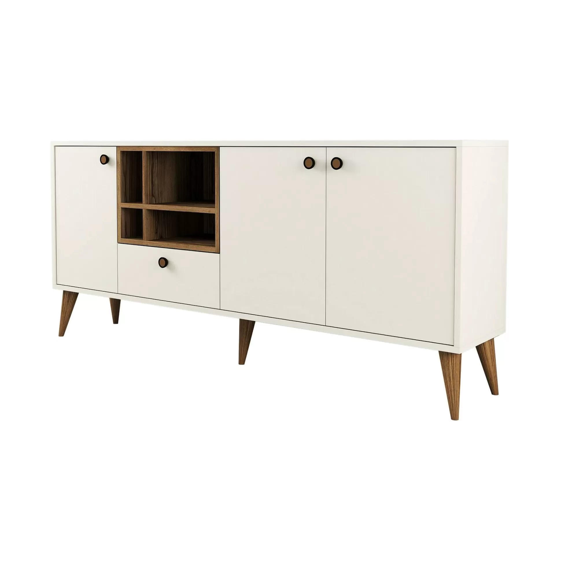 Dmora Credenze<Credenza Lucertola, 180x35 h81 cm,