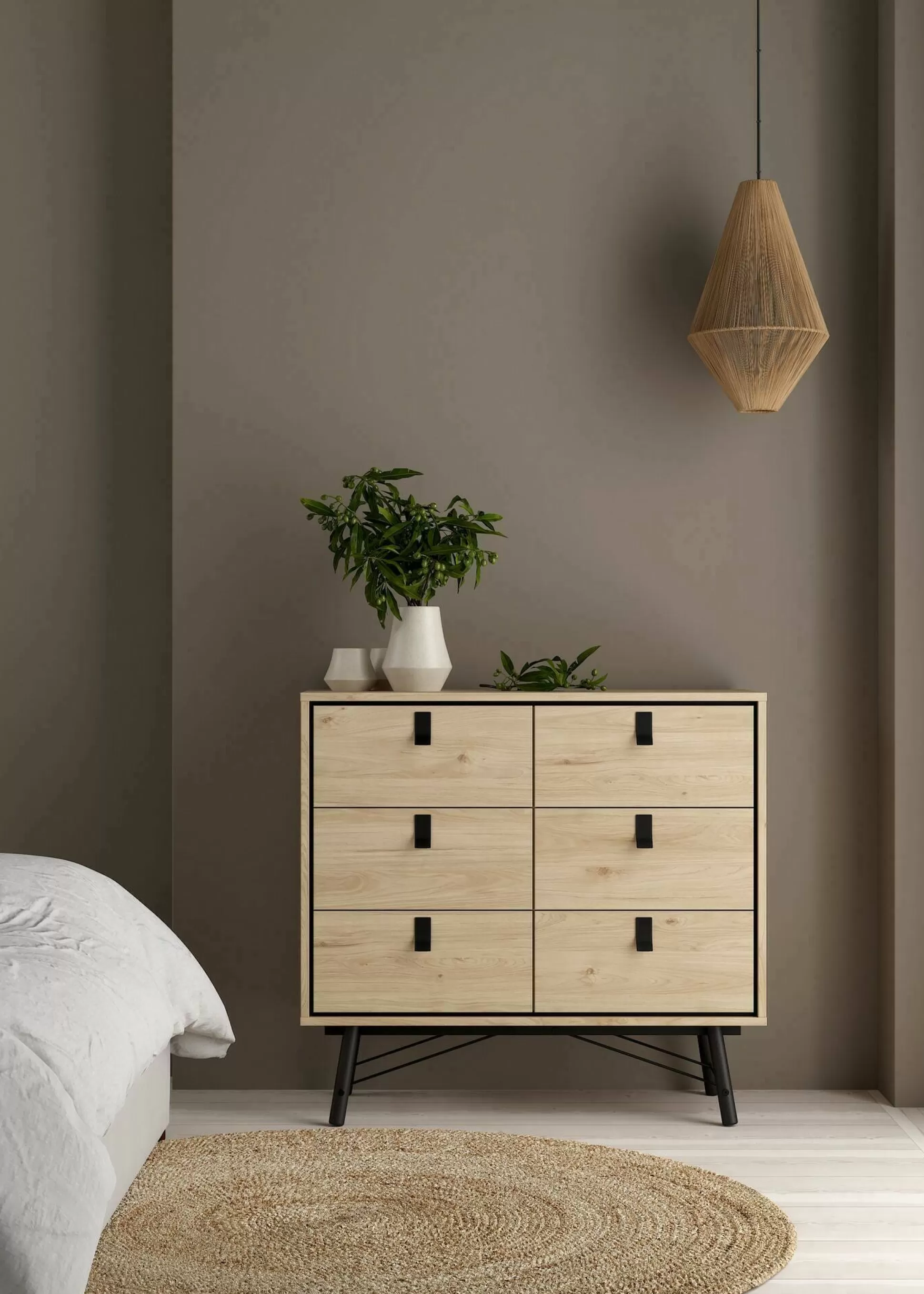 Dmora Credenze<Credenza Maka, 40x102 h95 cm,