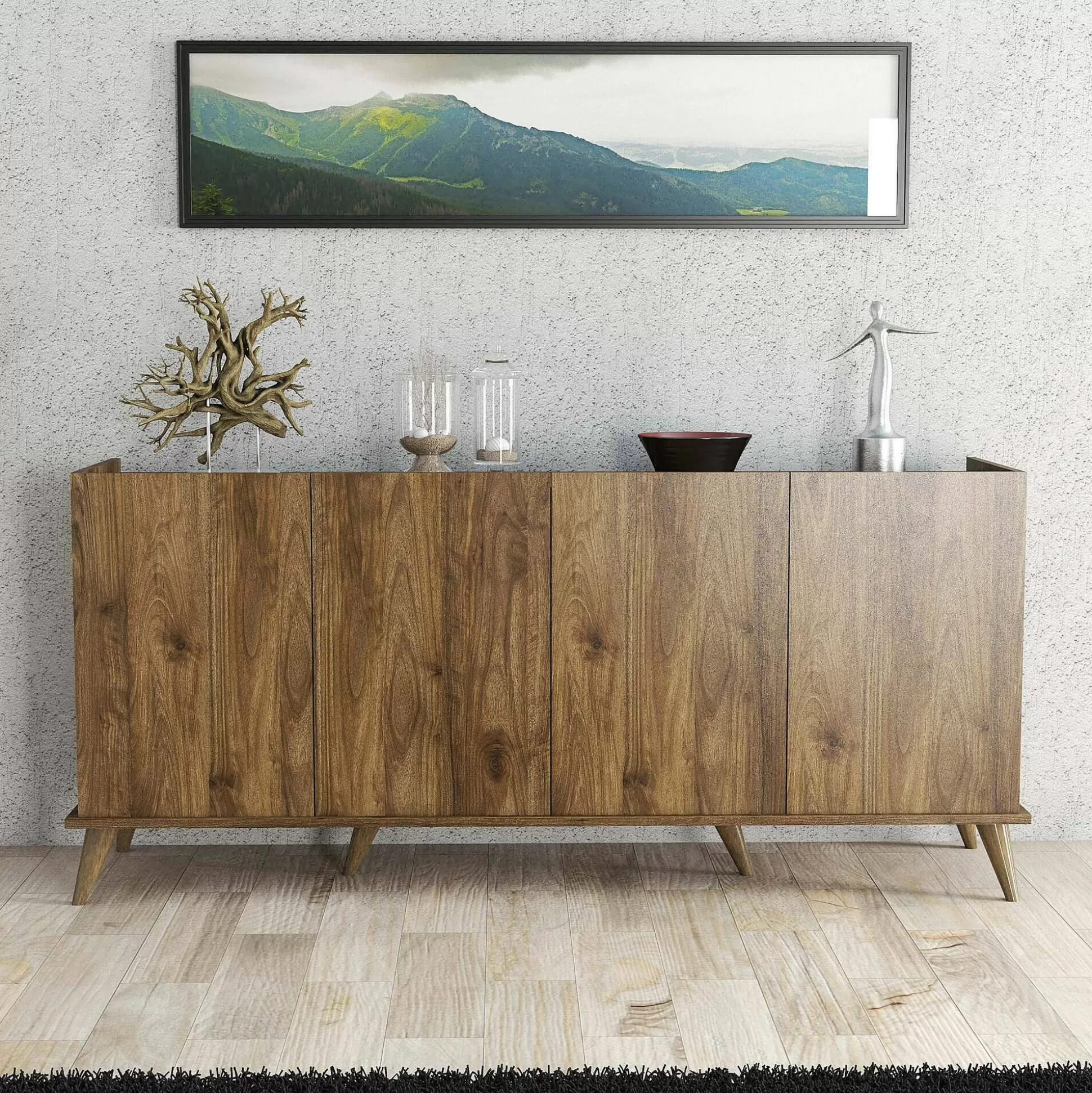 Dmora Credenze<Credenza Paine, 180x45 h81 cm,