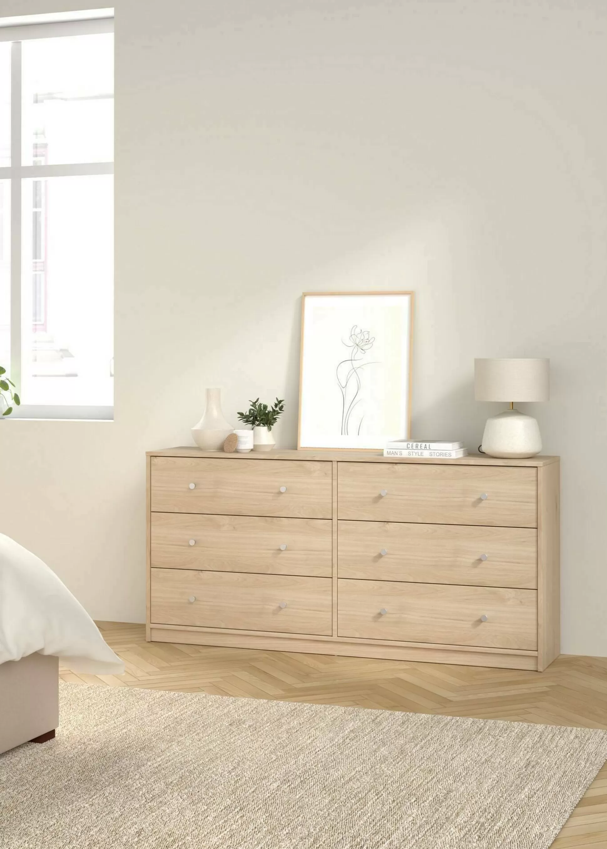 Dmora Credenze<Credenza Rick, 30x143 h68 cm,