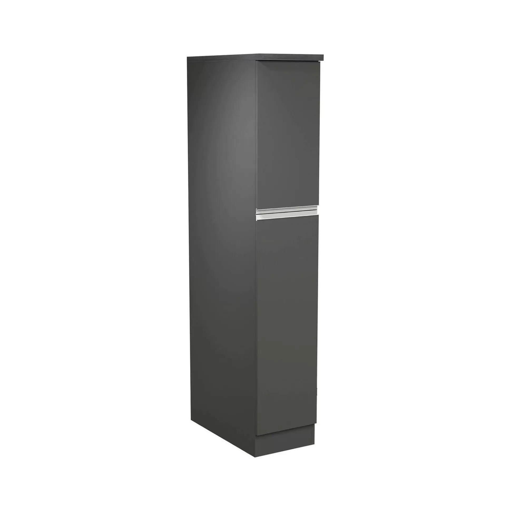 Dmora Mobili Dispensa<Dispensa da cucina Atrax, 30x60h165 cm, Antracite e Ardesia