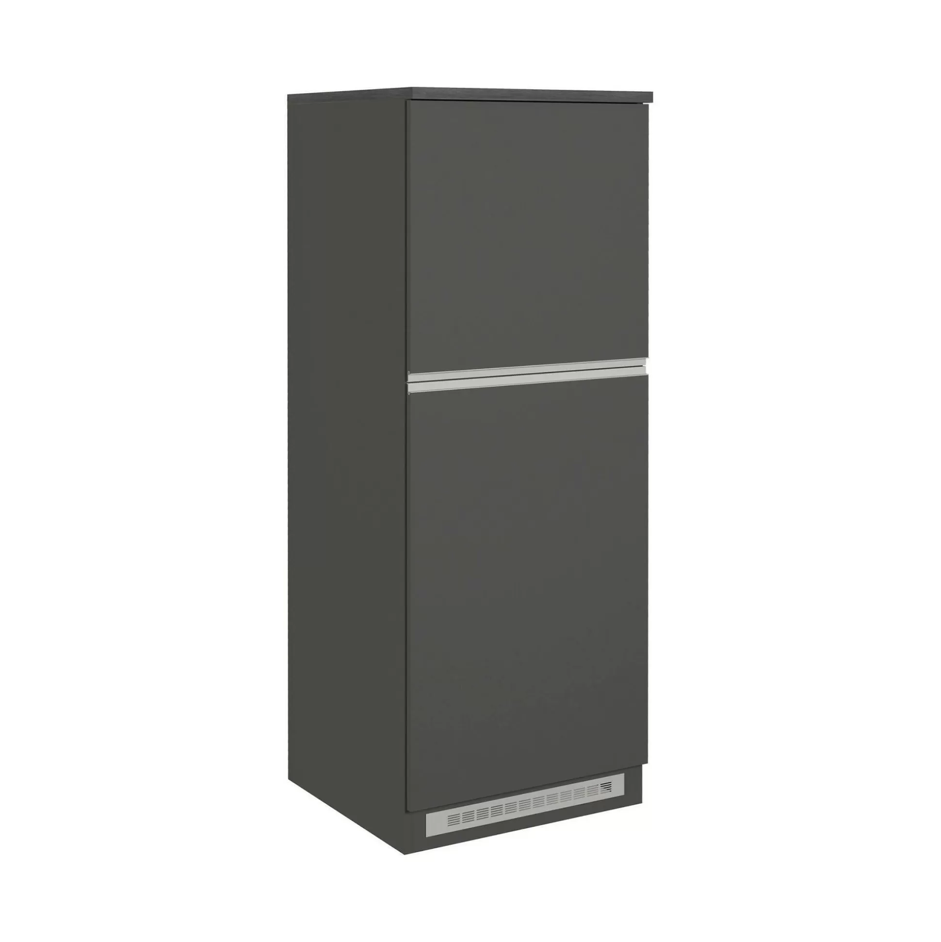 Dmora Mobili Dispensa<Dispensa da cucina Mesarthim, 60x60h165 cm, Antracite e Ardesia
