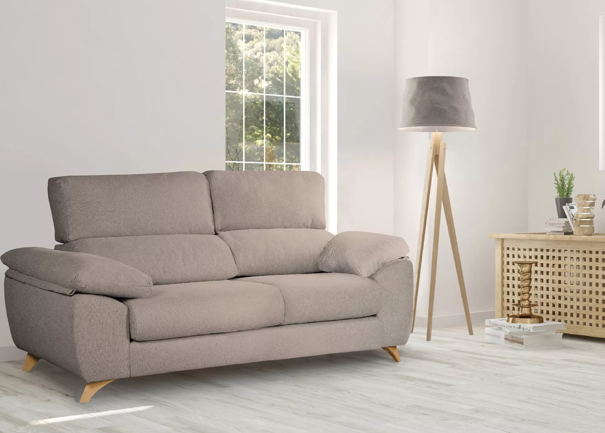 Dmora Divani Fissi 2 Posti<Divano fisso 2 posti Alien, 170x85h107 cm,