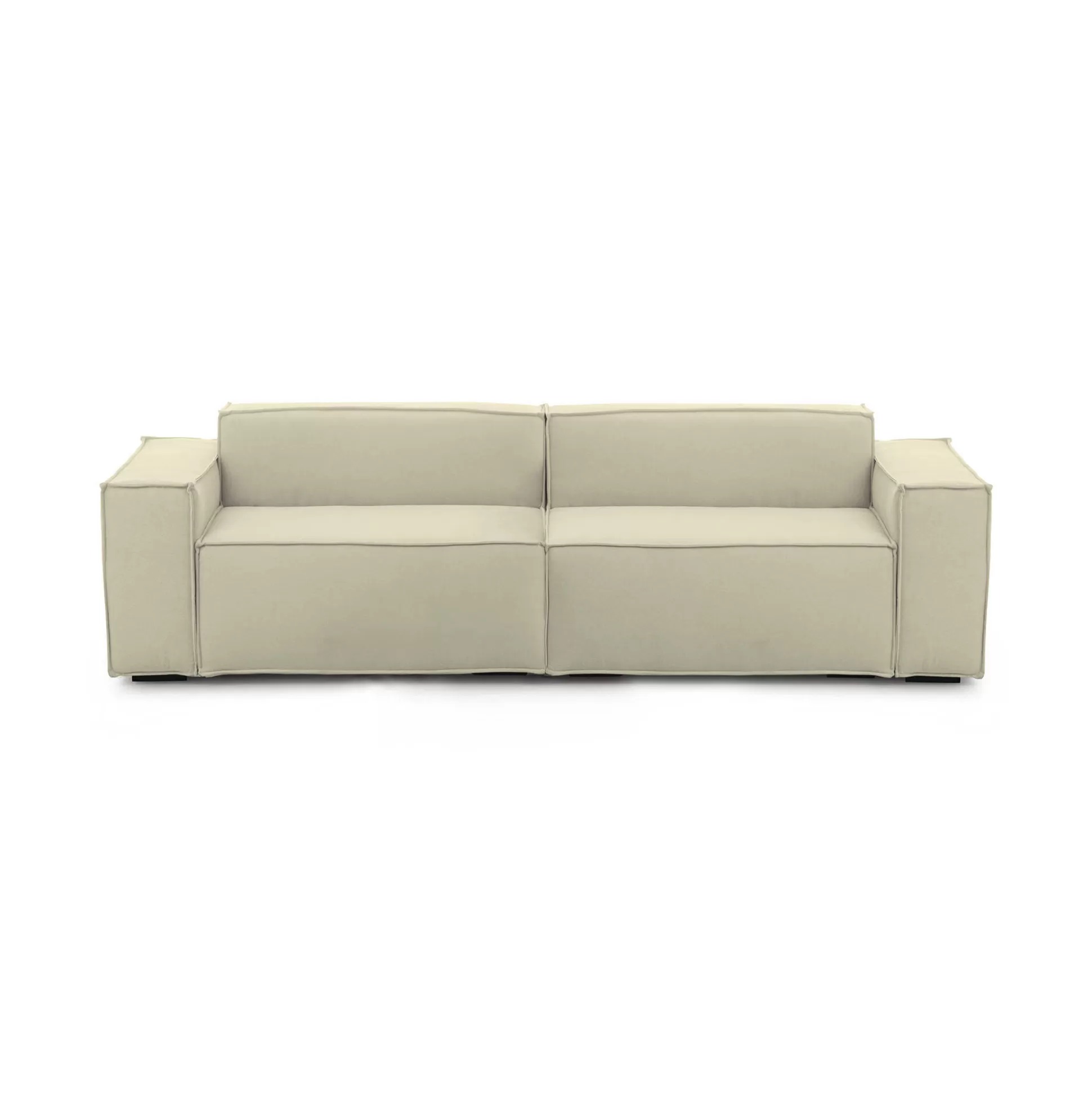 Dmora Divani Fissi 3 Posti<Divano fisso 3 posti Argo, Cm 260x95h70,