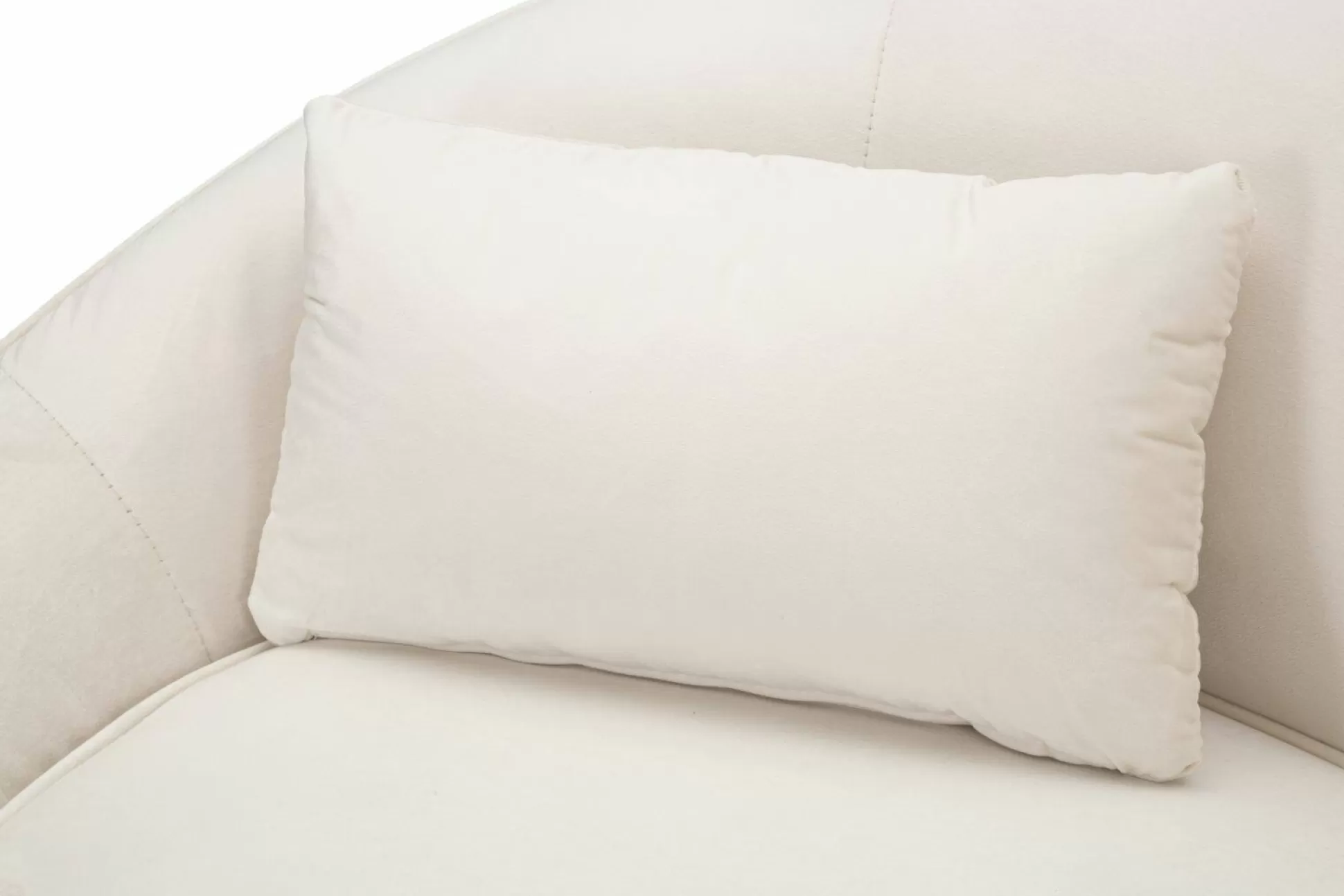 Dmora Divani Fissi 2 Posti<Divano fisso 2 posti Gupta, 148x84 h68 cm, Crema e Oro