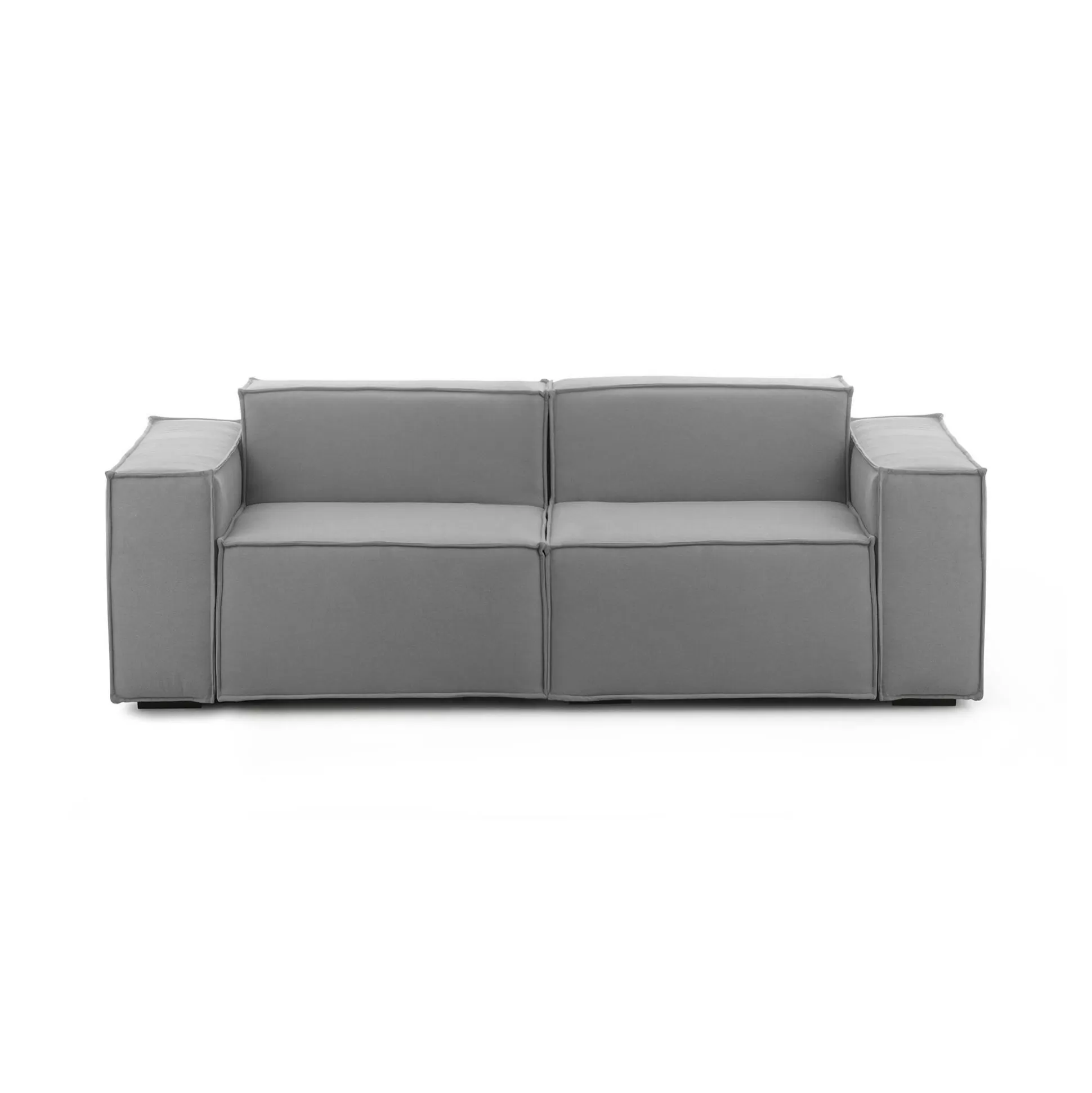 Dmora Divani Fissi 2 Posti<Divano fisso 2 posti Lepidolite, Cm 220x95h70,