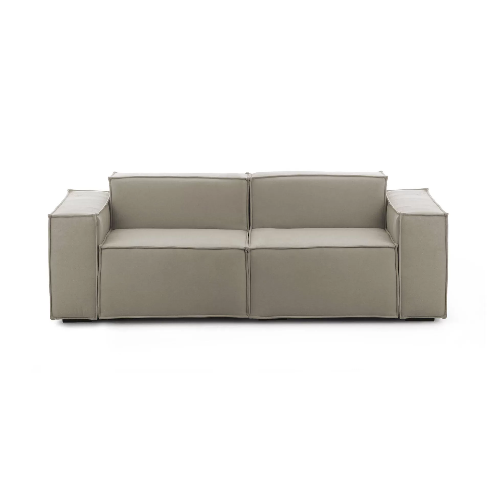 Dmora Divani Fissi 2 Posti<Divano fisso 2 posti Lepidolite, Cm 220x95h70,
