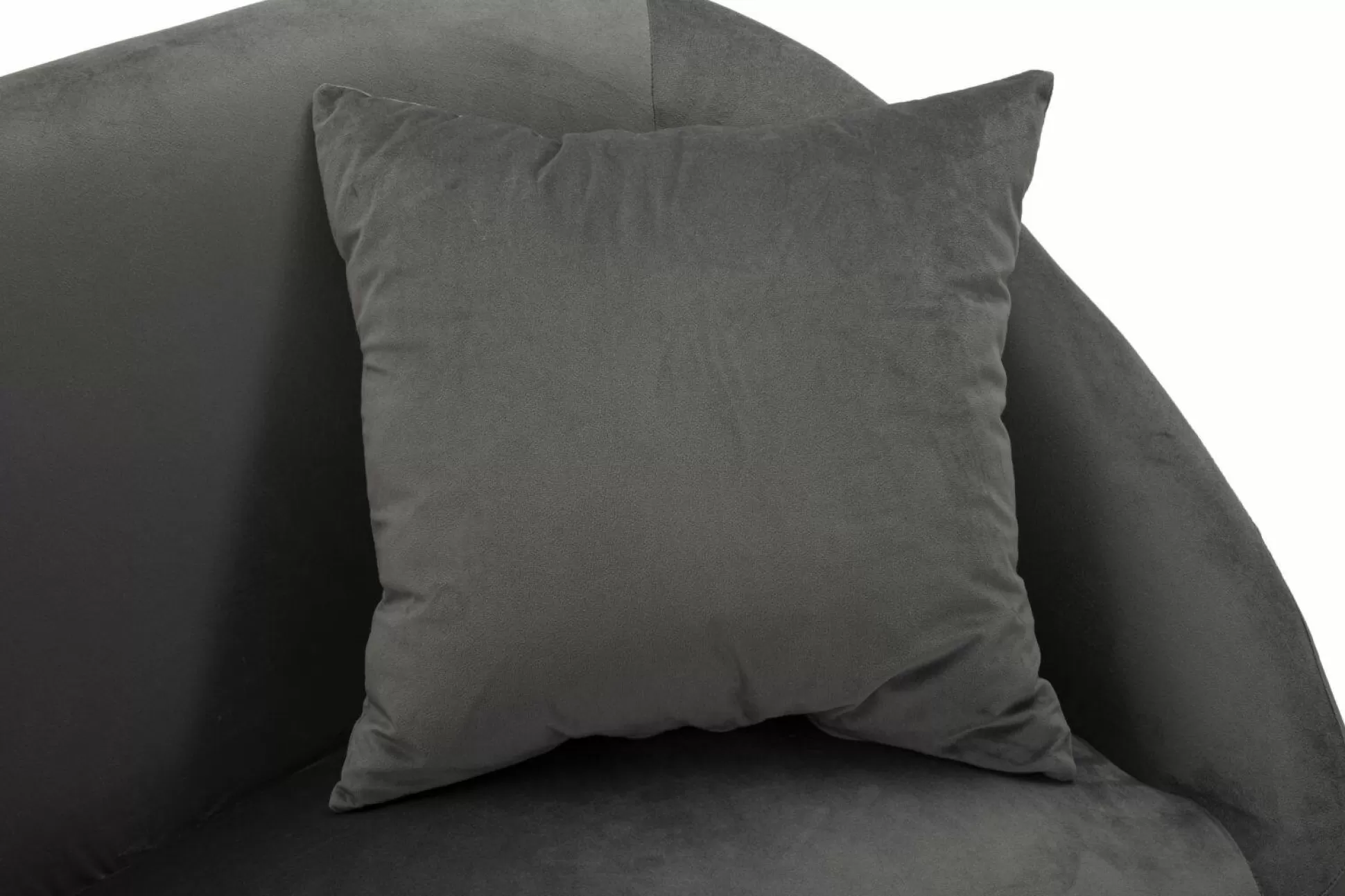 Dmora Divani Fissi 2 Posti<Divano fisso 2 posti Pittari, 137x69 h79 cm, Grigio e Argento