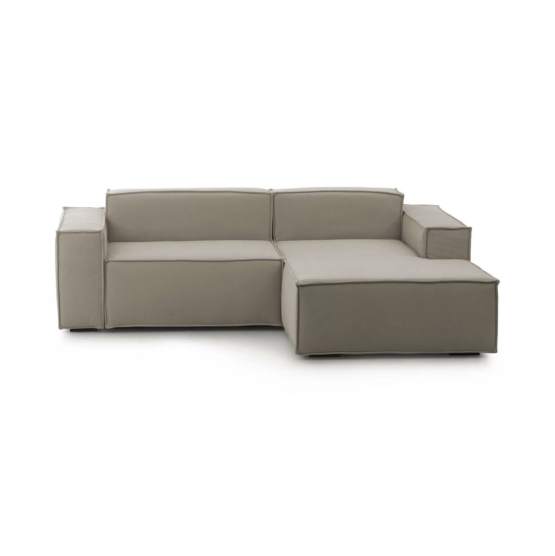 Dmora Divani Fissi Con Penisola<Divano fisso con penisola Ameli, Cm 240x170h70,
