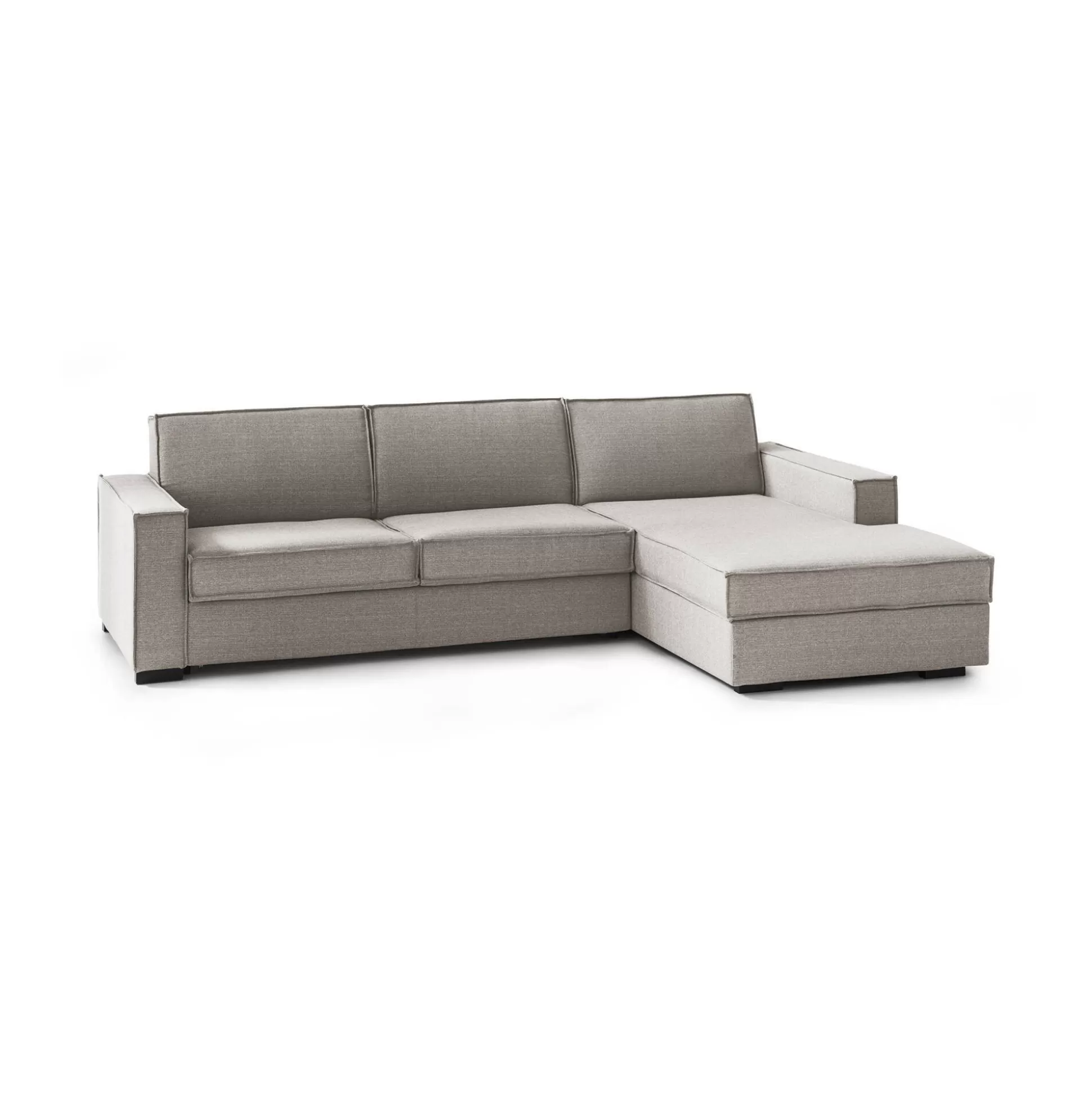 Dmora Divani Fissi Con Penisola<Divano fisso con penisola Ametrino, Cm 280x95h90,