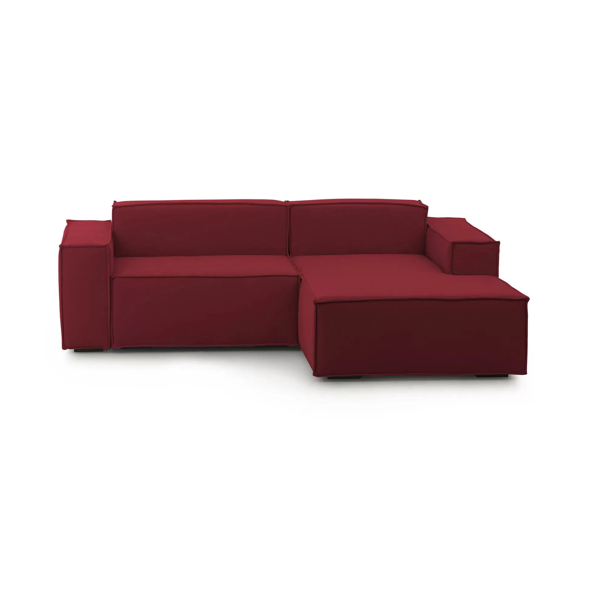 Dmora Divani Fissi Con Penisola<Divano fisso con penisola Amuleto, Cm 220x170h70,
