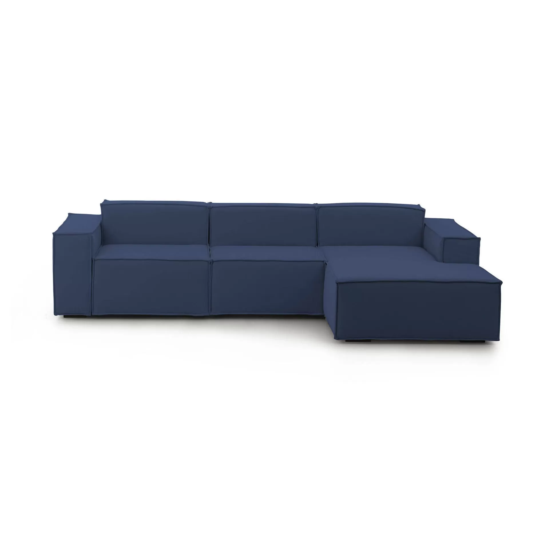 Dmora Divani Fissi Con Penisola<Divano fisso con penisola Ananas, Cm 300x170h70,