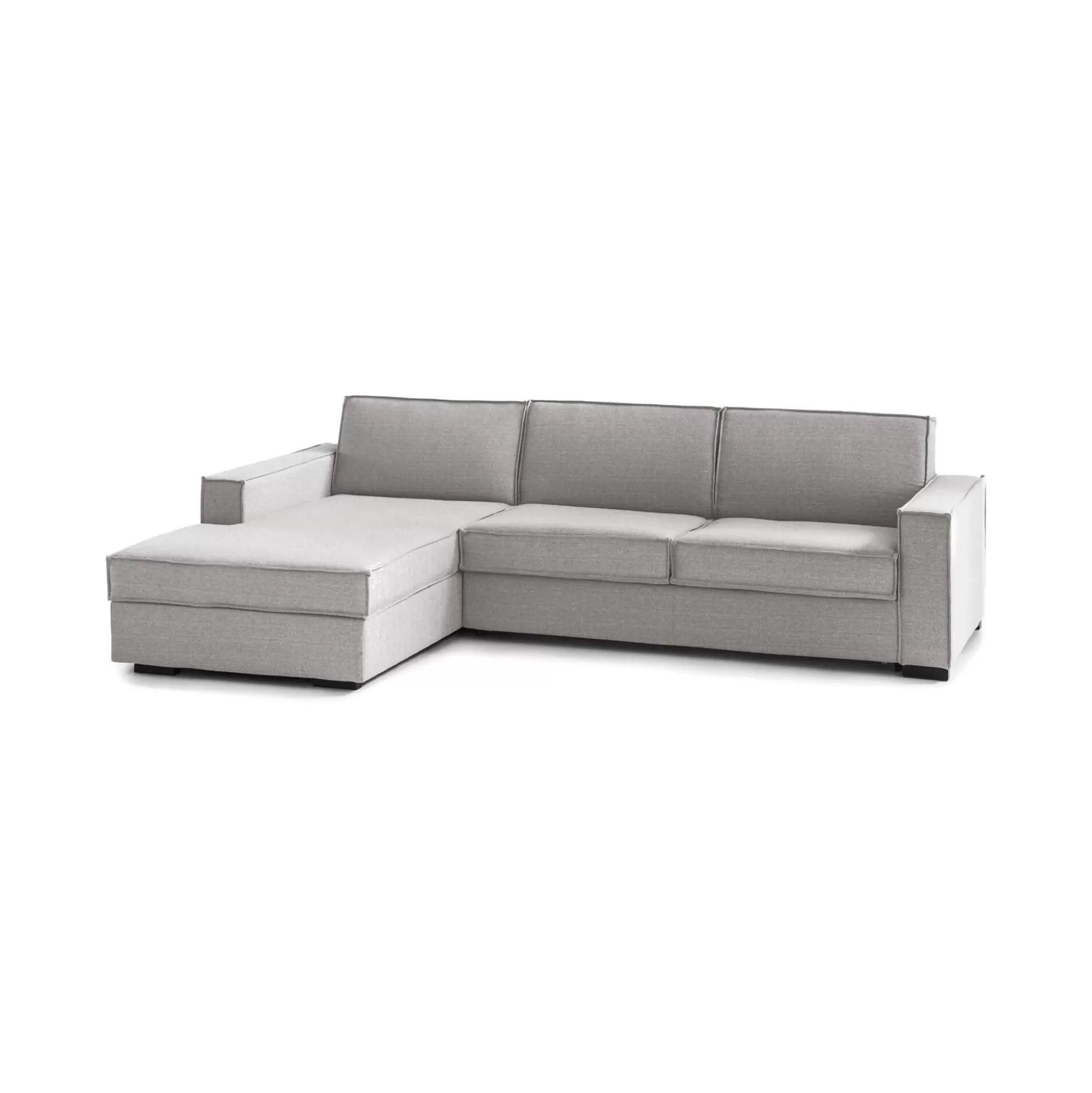 Dmora Divani Fissi Con Penisola<Divano fisso con penisola Anila, Cm 280x95h90,