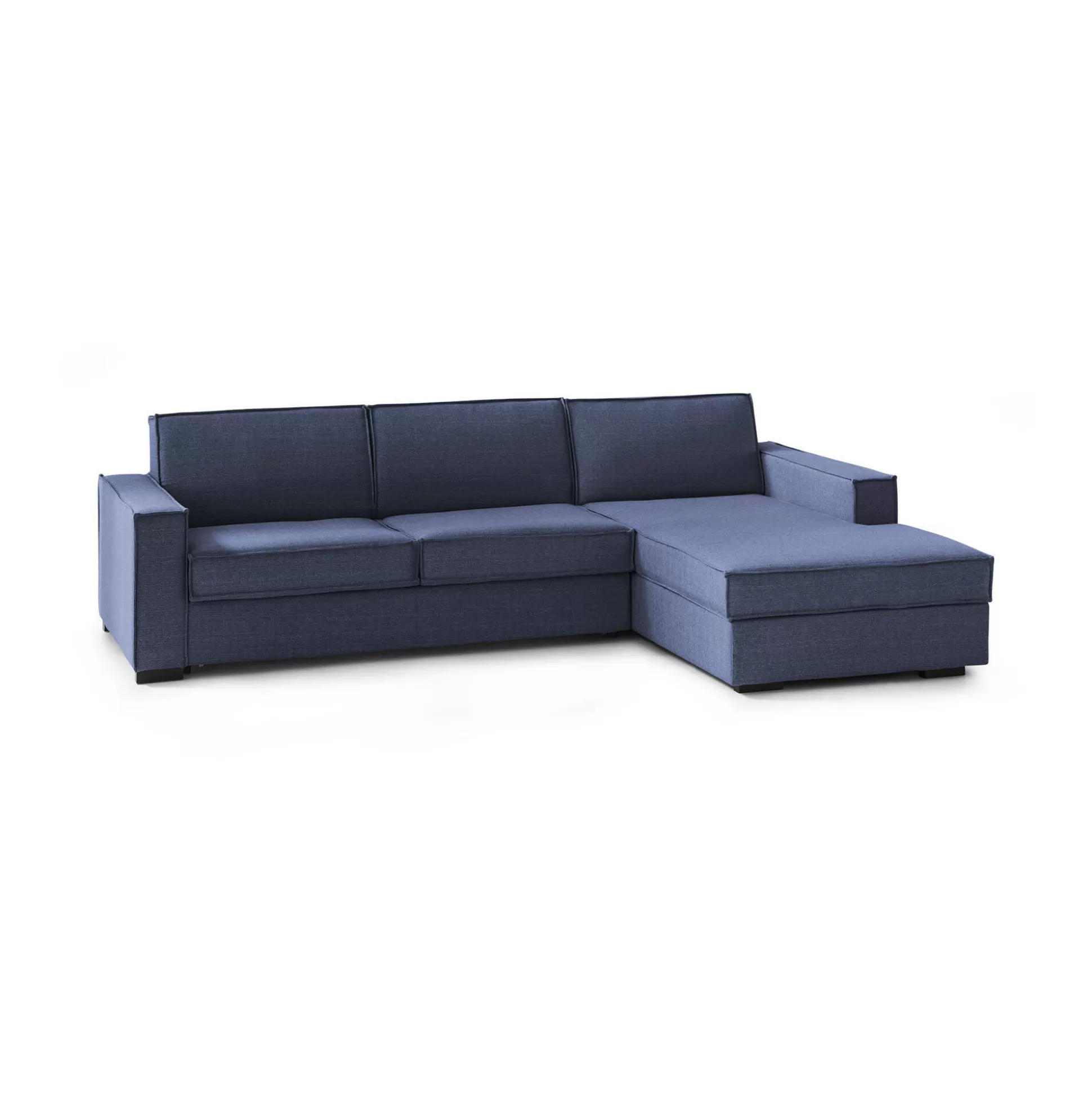 Dmora Divani Fissi Con Penisola<Divano fisso con penisola Assobasso, Cm 260x95h90,