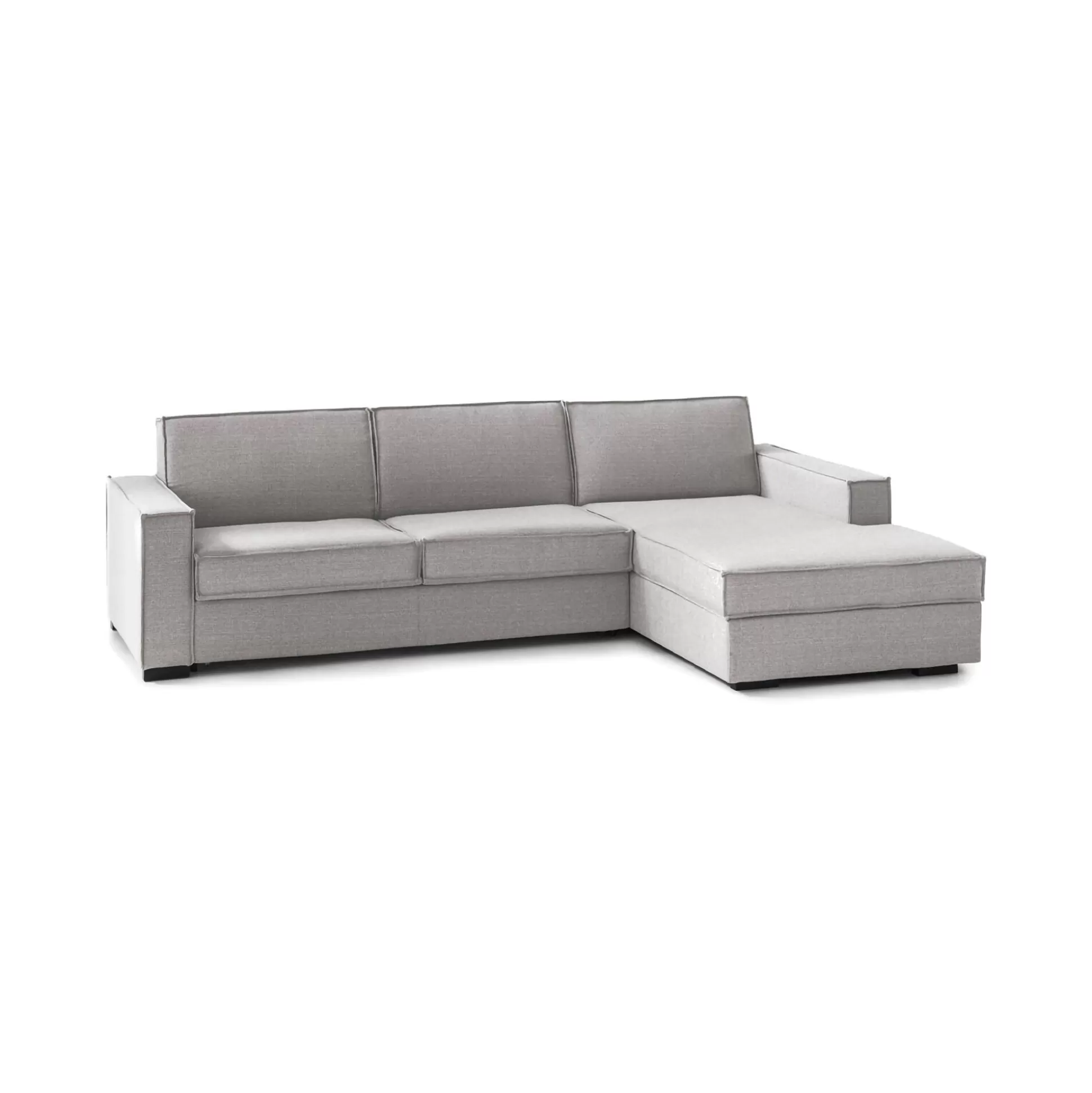 Dmora Divani Fissi Con Penisola<Divano fisso con penisola Assobasso, Cm 260x95h90,