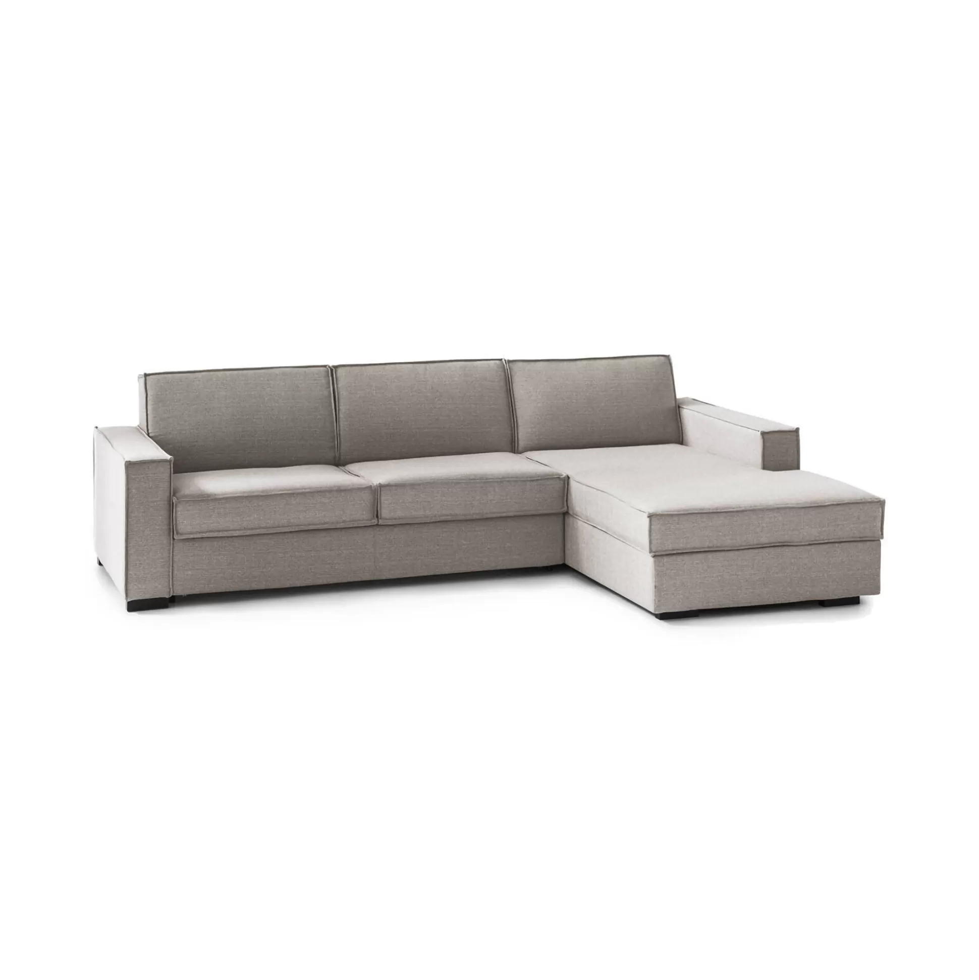 Dmora Divani Fissi Con Penisola<Divano fisso con penisola Assobasso, Cm 260x95h90,
