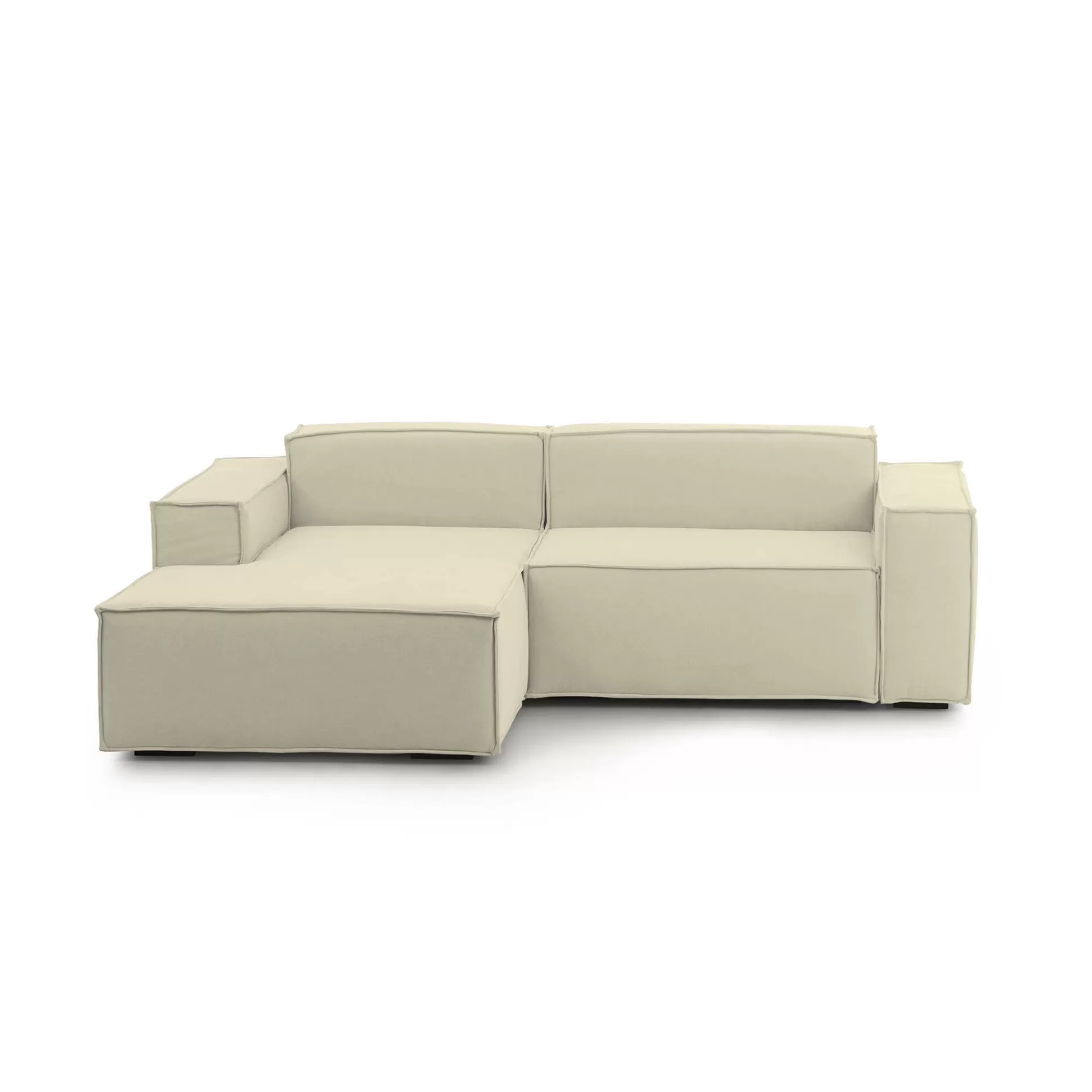Dmora Divani Fissi Con Penisola<Divano fisso con penisola Assurte, Cm 240x170h70,