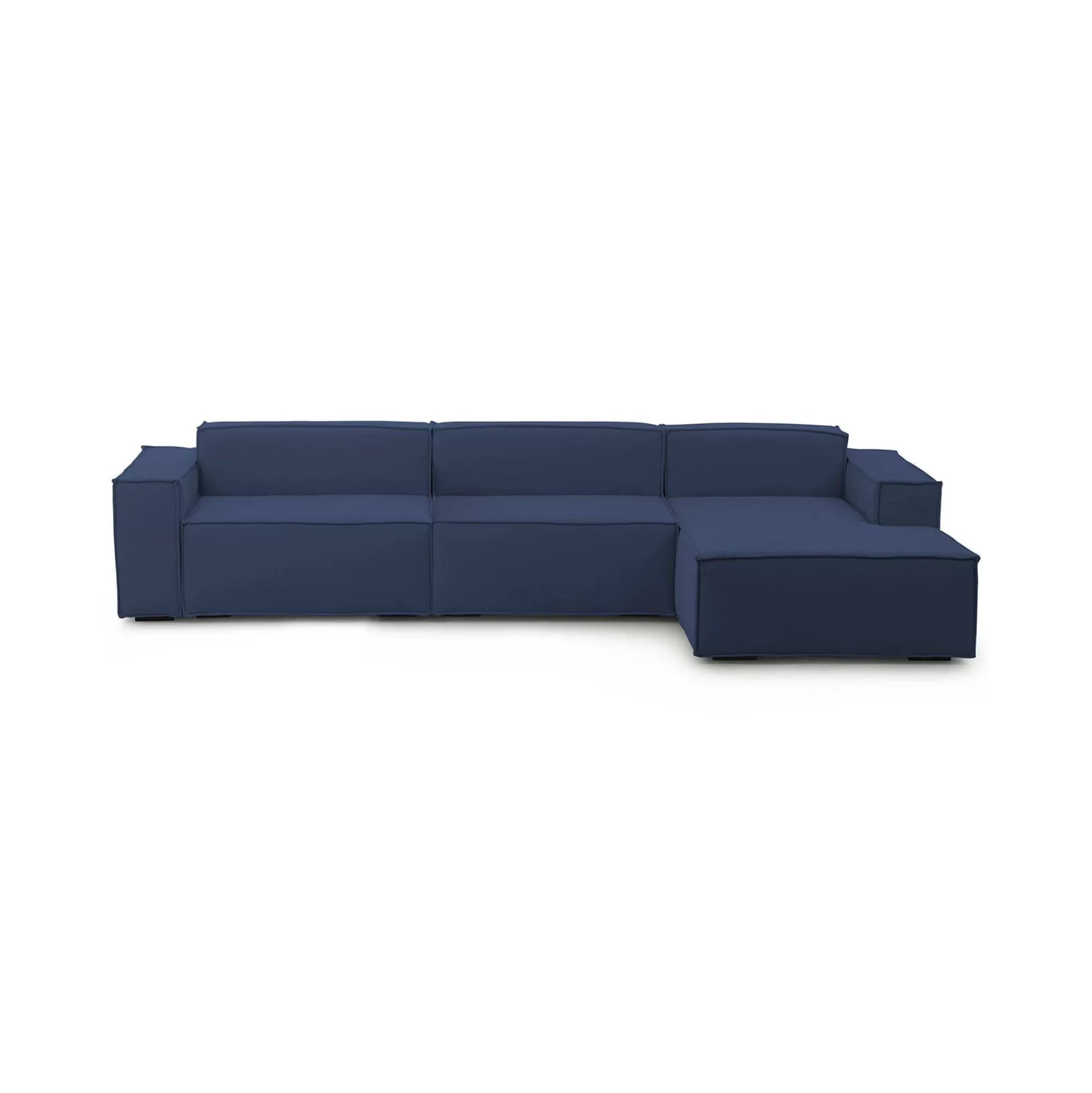 Dmora Divani Fissi Con Penisola<Divano fisso con penisola Asvaldo, Cm 340x170h70,