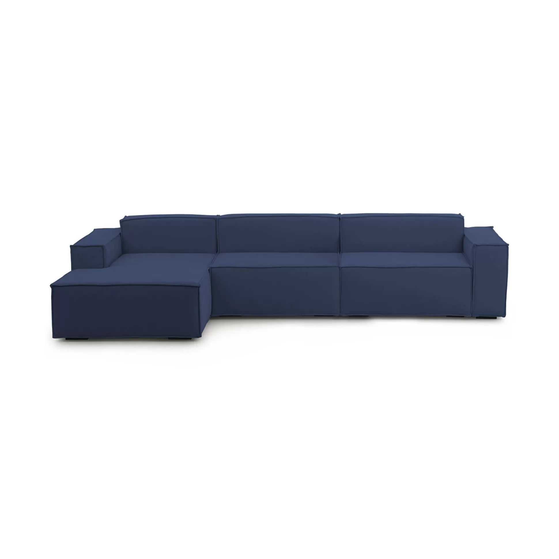 Dmora Divani Fissi Con Penisola<Divano fisso con penisola Atrillo, Cm 340x170h70,