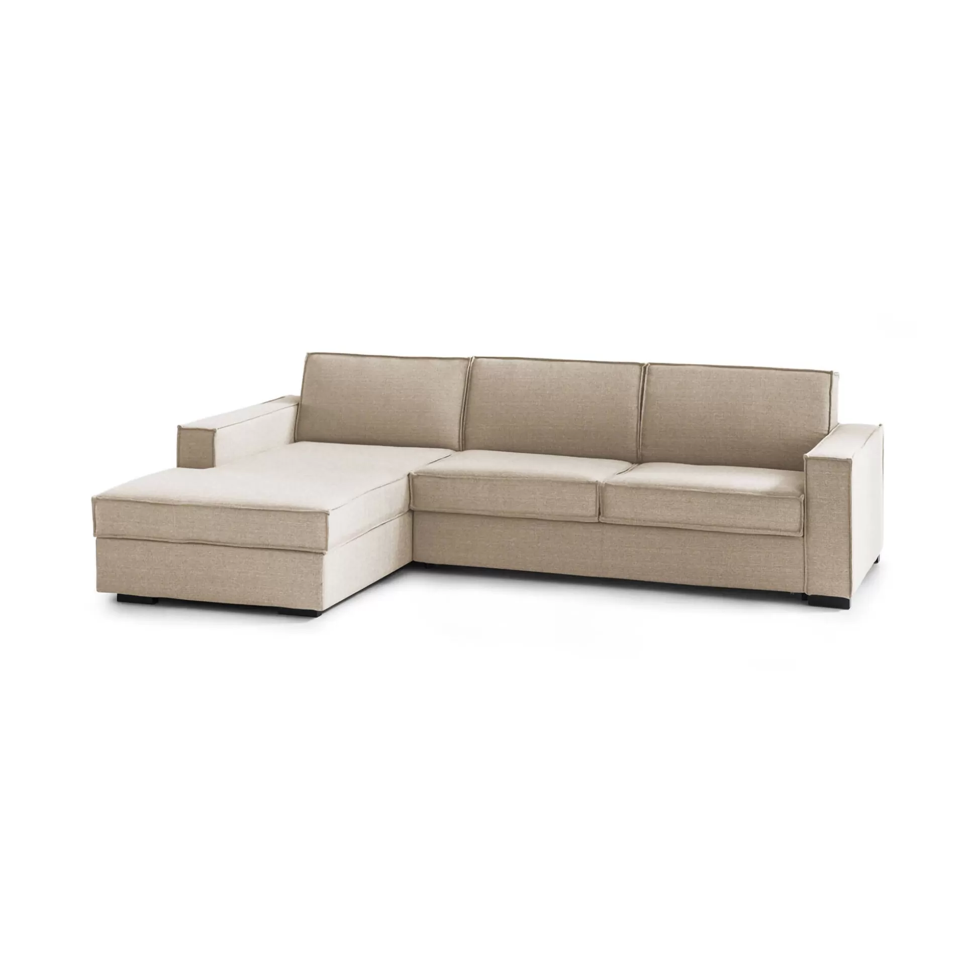 Dmora Divani Fissi Con Penisola<Divano fisso con penisola Sodalite, Cm 260x95h90,