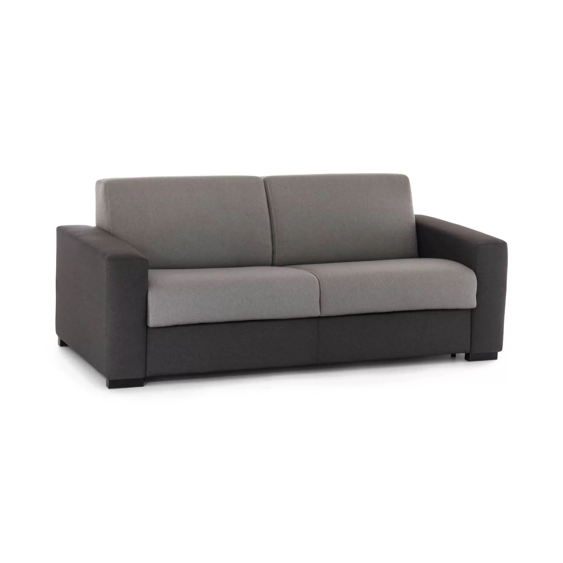 Dmora Divani Letto 2 Posti<Divano letto 2 posti Akito, Cm 180x95h90, Grigio e Antracite