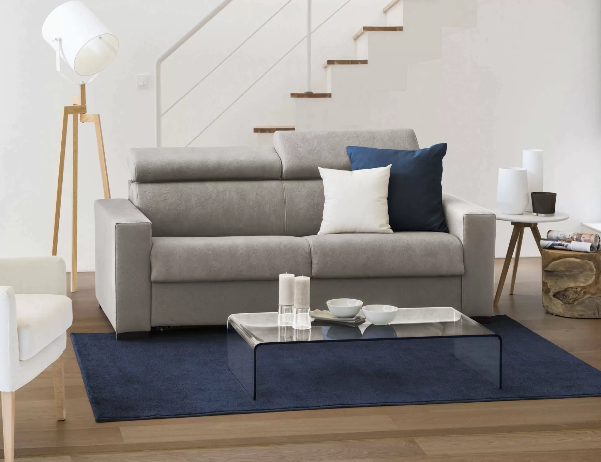 Dmora Divani Letto 2 Posti<Divano letto 2 posti Alinia, Cm 160x95h85,