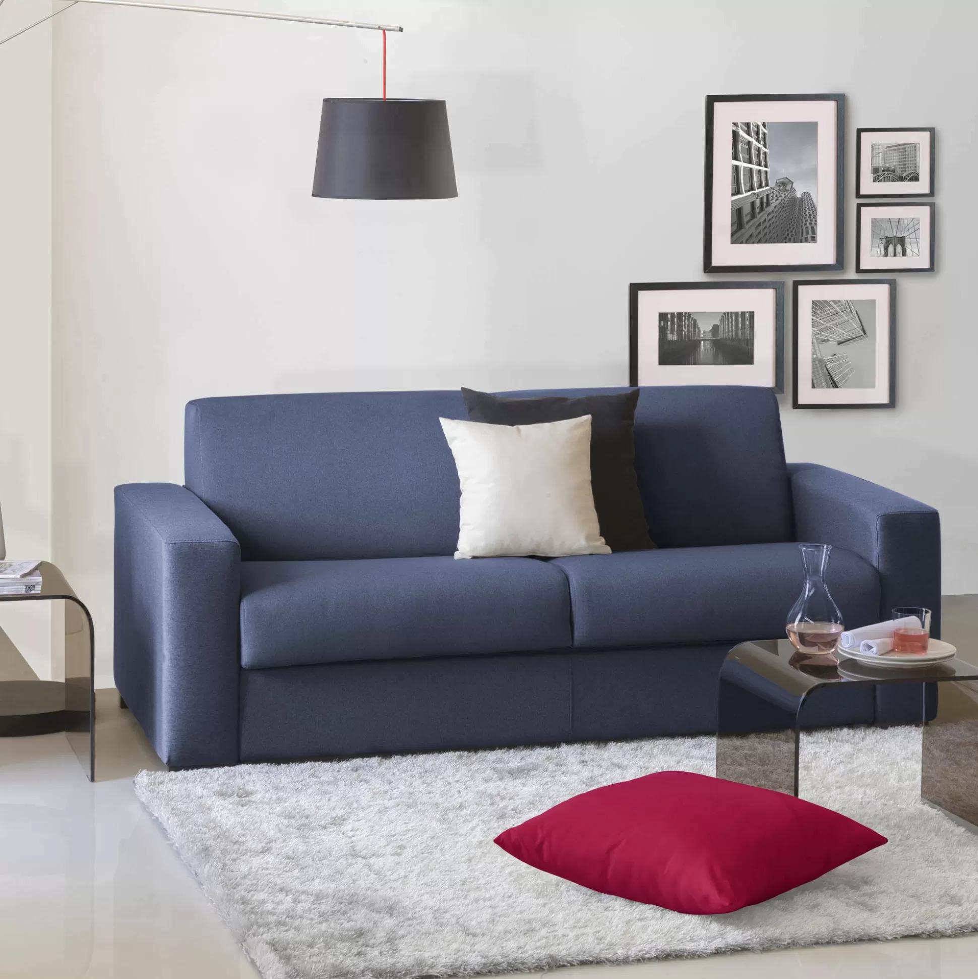 Dmora Divani Letto 2 Posti<Divano letto 2 posti Andymion, Cm 200x95h90,