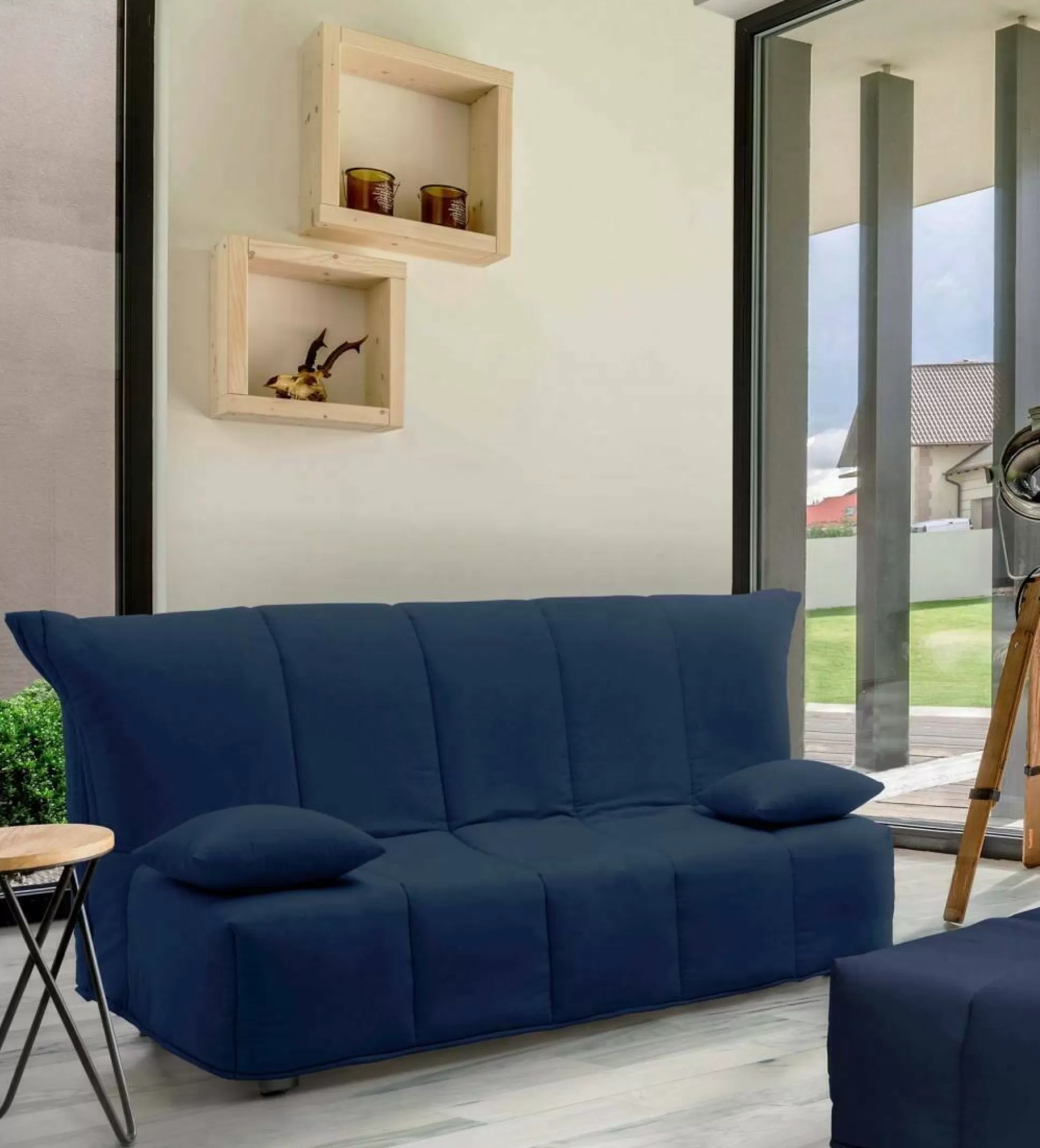 Dmora Divani Letto 3 Posti<Divano letto 3 posti Antal, Cm 165x90h85,