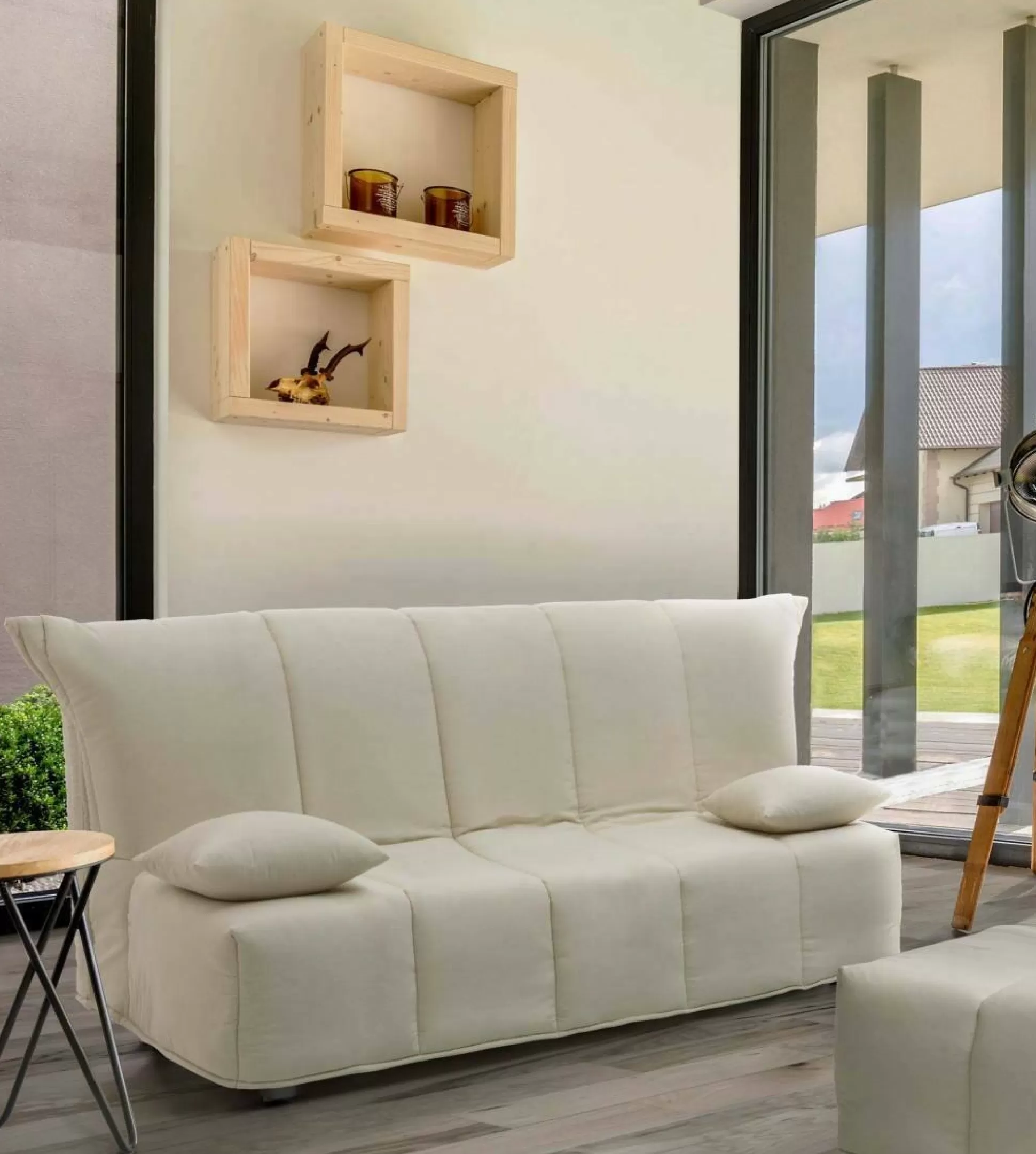 Dmora Divani Letto 2 Posti<Divano letto 2 posti Ariska, Cm 125x90h85,