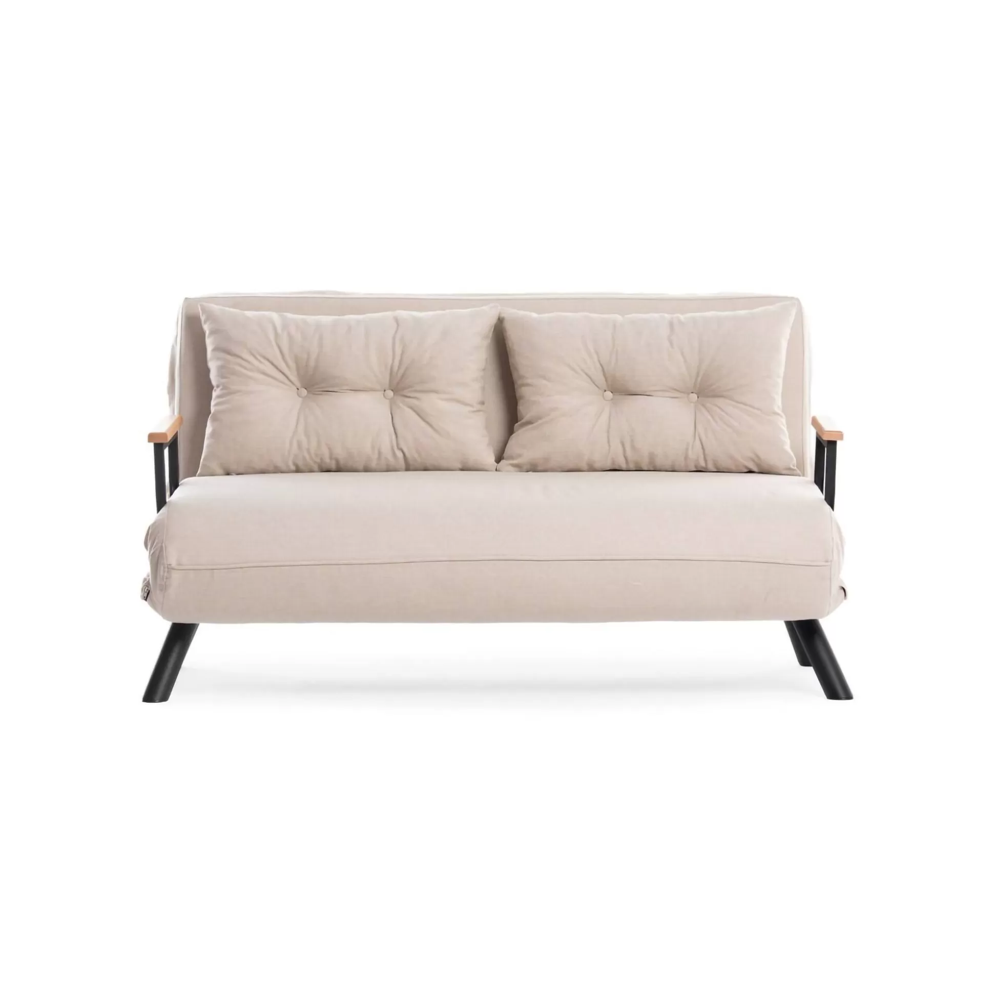 Dmora Divani Letto 2 Posti<Divano letto 2 posti Calvin 133x78 h78 cm,