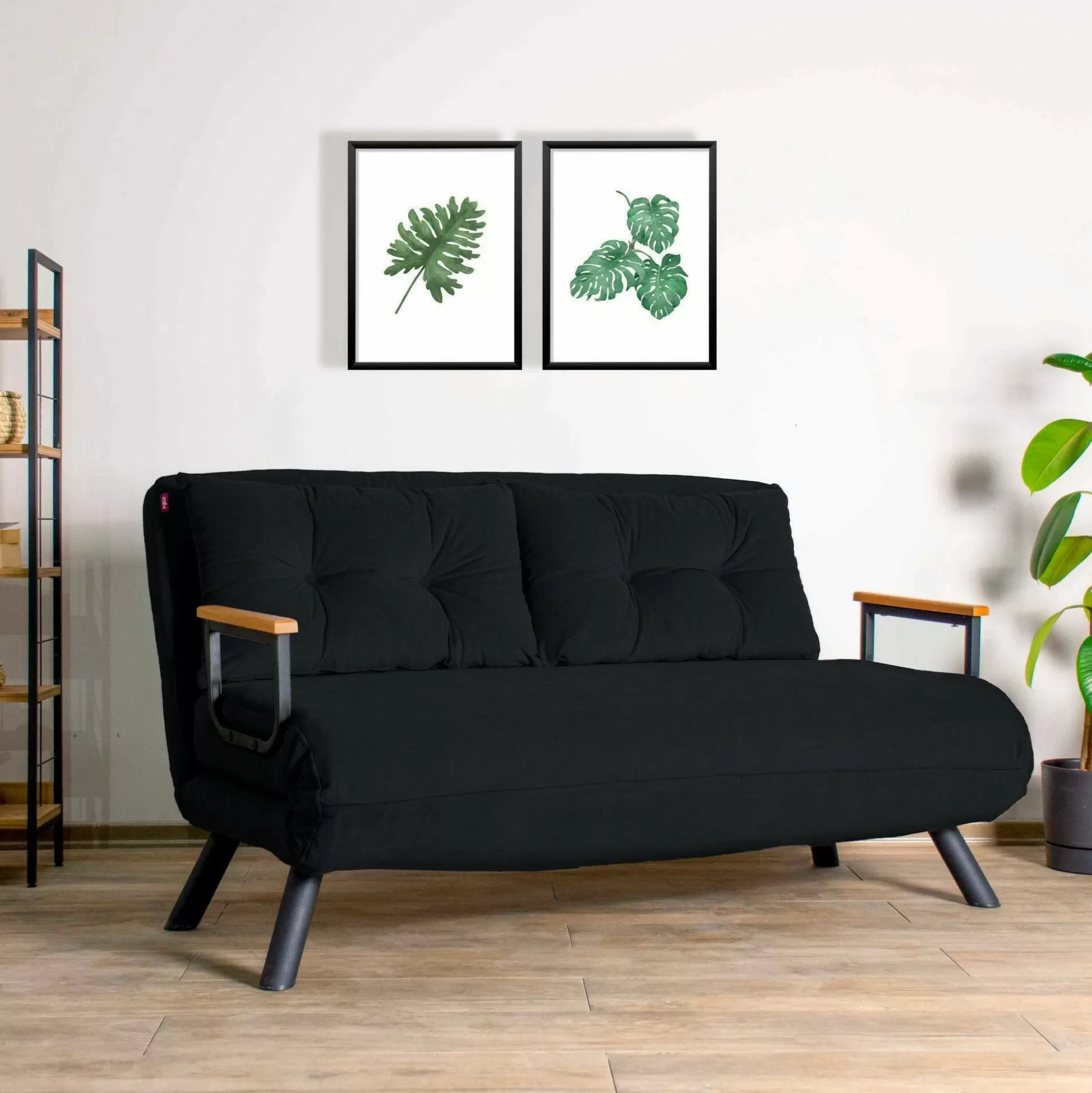 Dmora Divani Letto 2 Posti<Divano letto 2 posti Calvin 133x78 h78 cm,