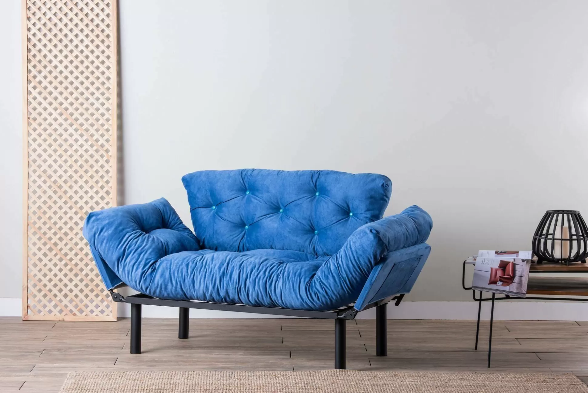 Dmora Divani Letto 2 Posti<Divano letto 2 posti Guchol, 155x70 h85 cm,