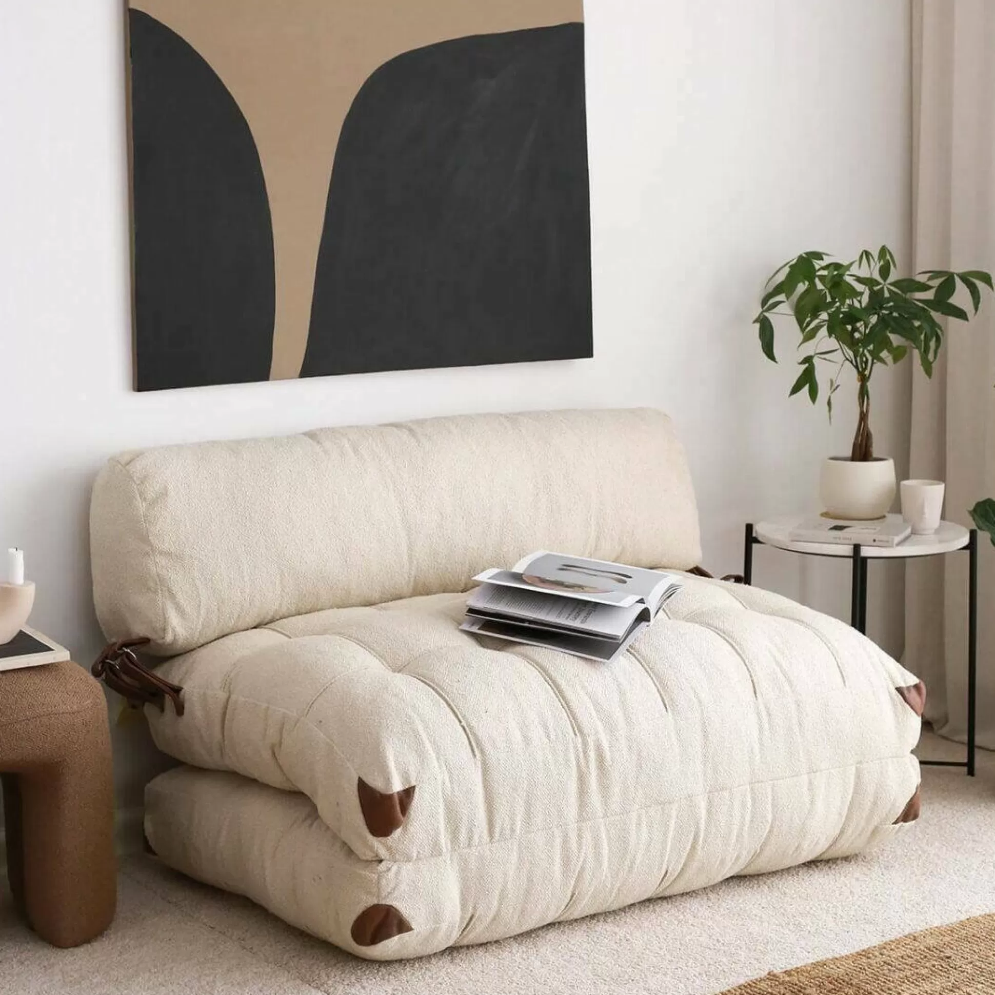 Dmora Divani Letto 2 Posti<Divano letto 2 posti Surigae, 120x75 h79 cm,