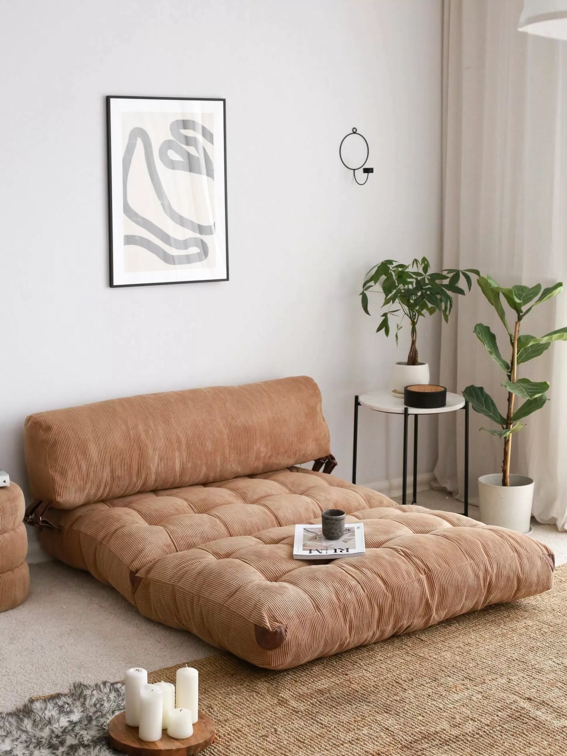 Dmora Divani Letto 2 Posti<Divano letto 2 posti Surigae, 120x75 h79 cm,