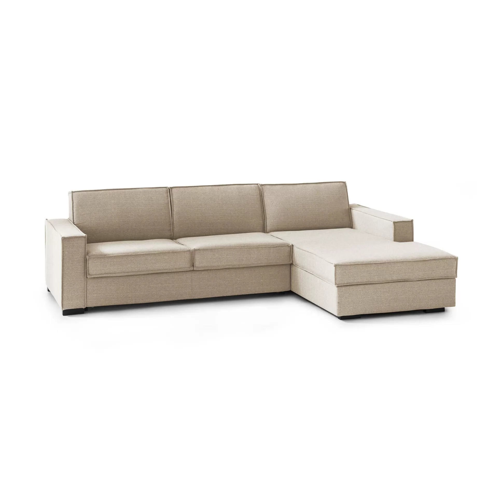 Dmora Divani Letto Con Penisola<Divano letto con penisola Achico, Cm 280x95h90,