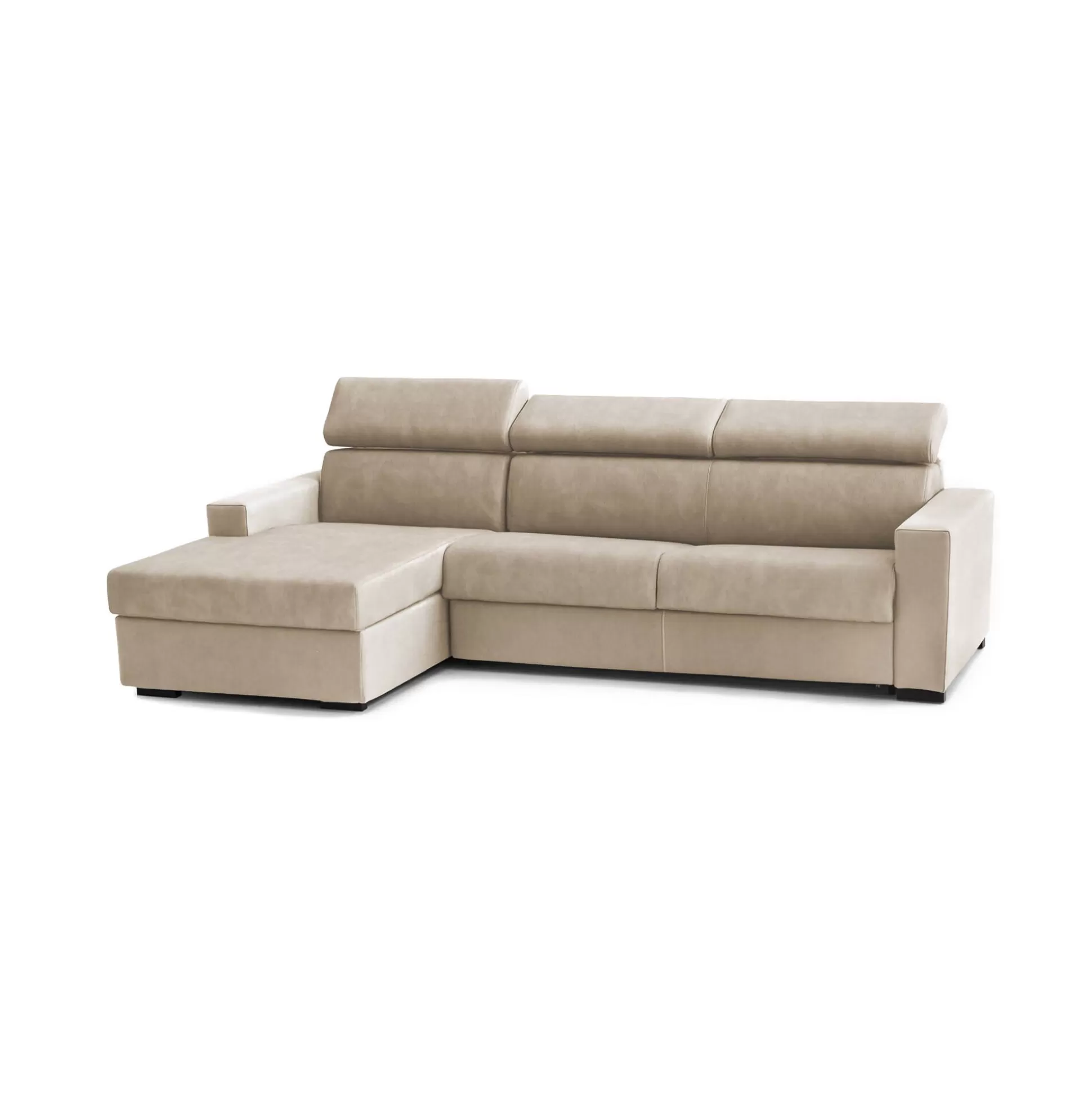 Dmora Divani Letto Con Penisola<Divano letto con penisola Alibabah, Cm 280x95h85,