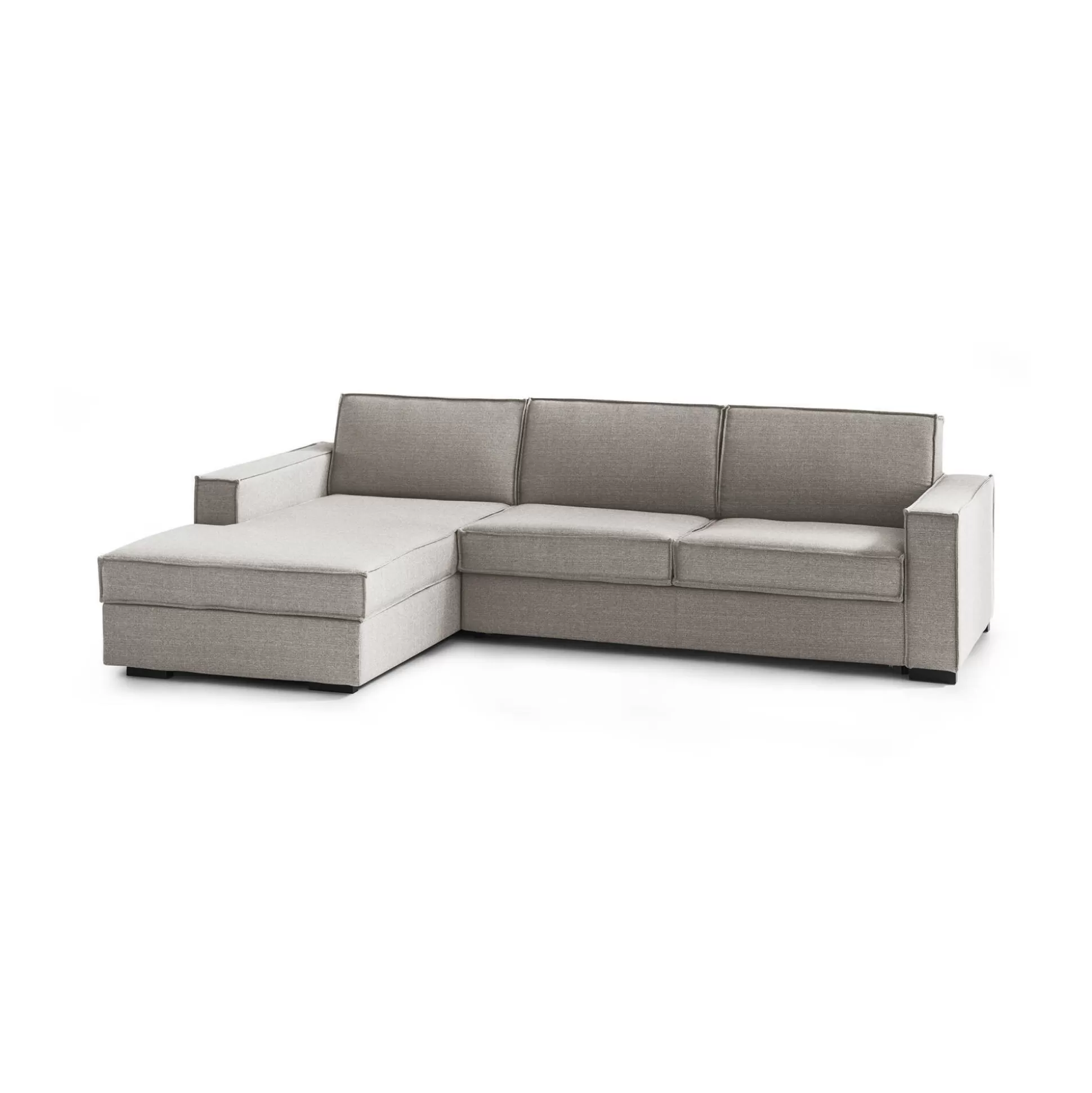 Dmora Divani Letto Con Penisola<Divano letto con penisola Allaida, Cm 280x95h90,