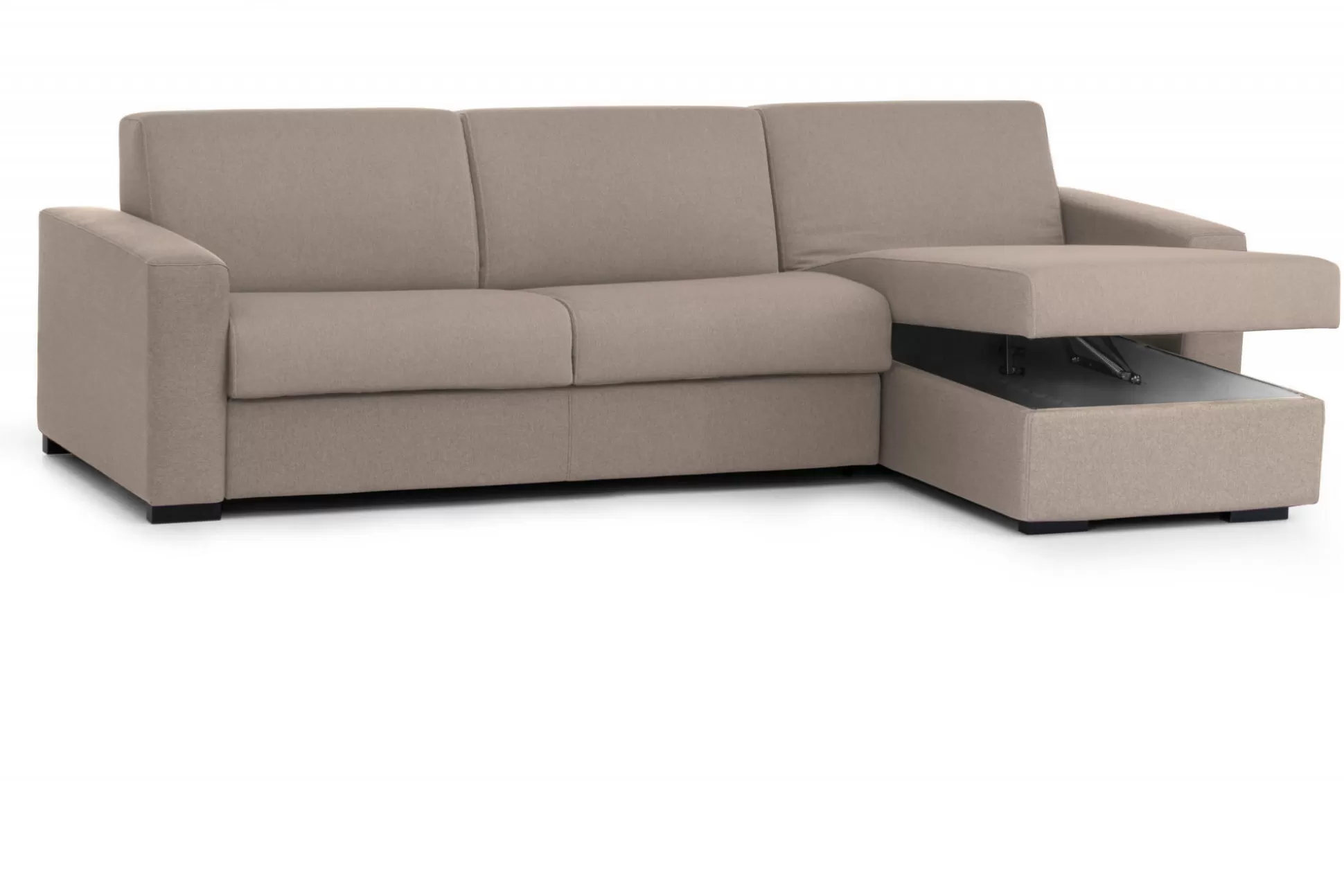 Dmora Divani Letto Con Penisola<Divano letto con penisola Allegria, Cm 260x95h90,
