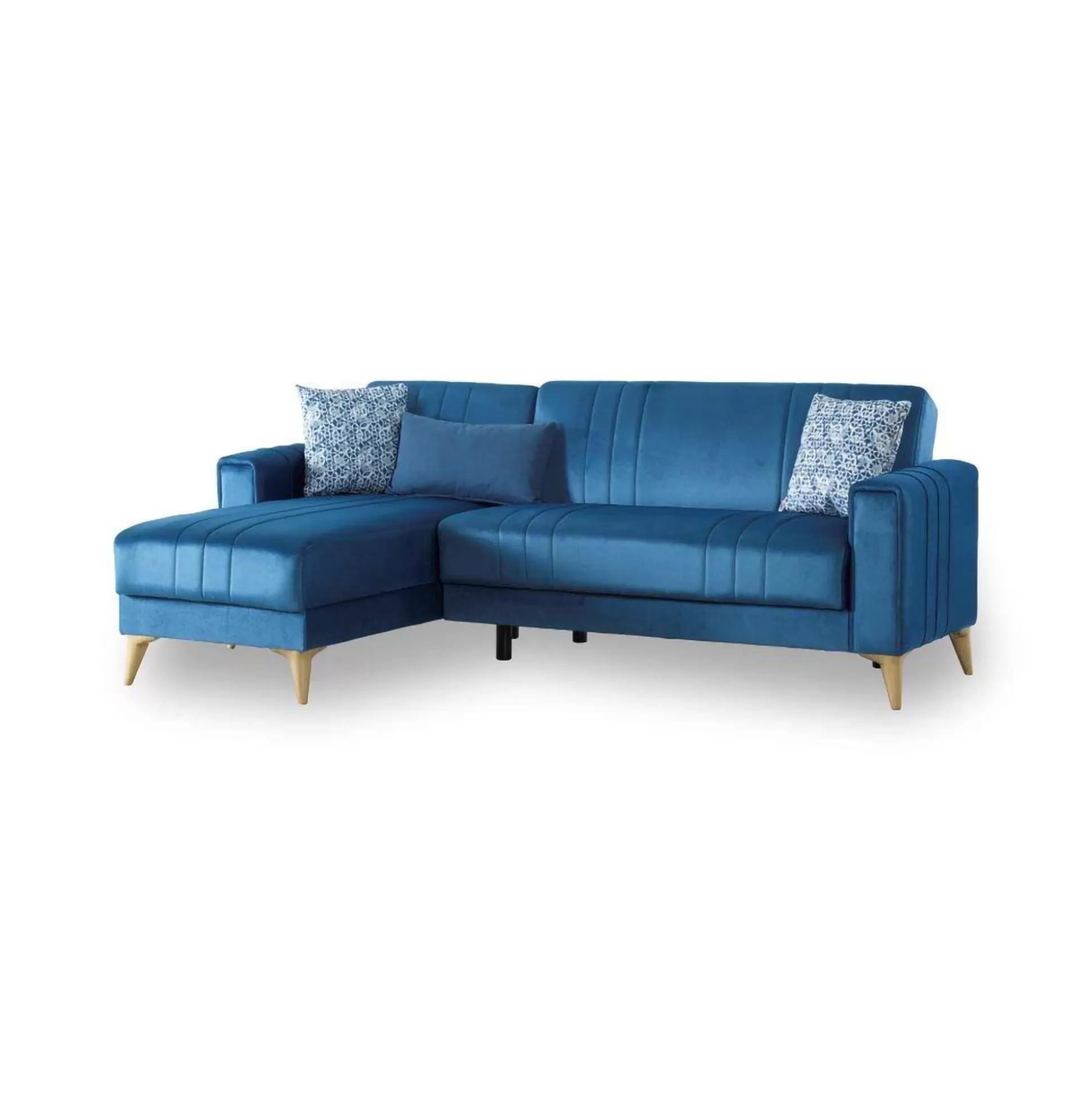 Dmora Divani Letto Con Penisola<Divano letto con penisola Aronix, 225x151h84 cm,
