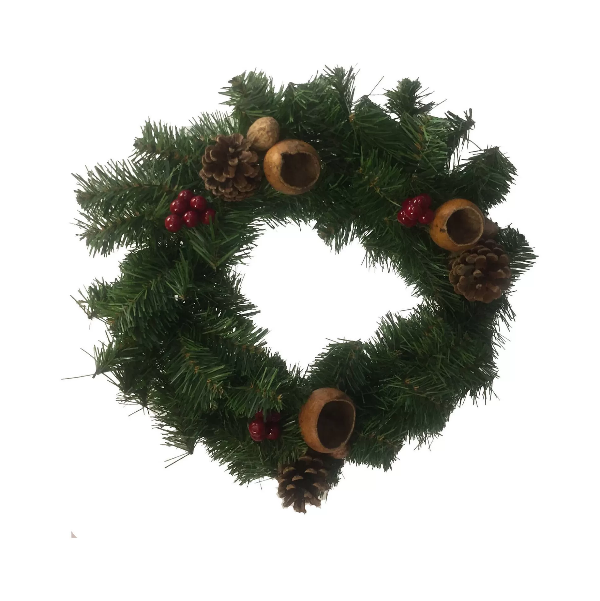Dmora Decorazioni<Ghirlanda da Natale Zoppola, 35x35 h3 cm,