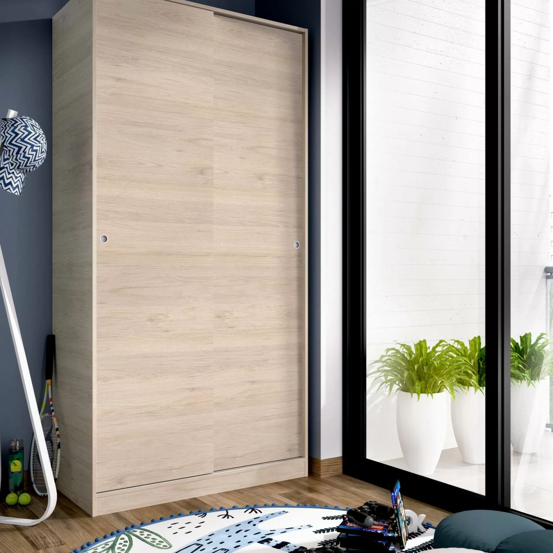 Dmora Guardaroba 2 Ante<Guardaroba 2 ante Abigale, 100x50h204 cm,