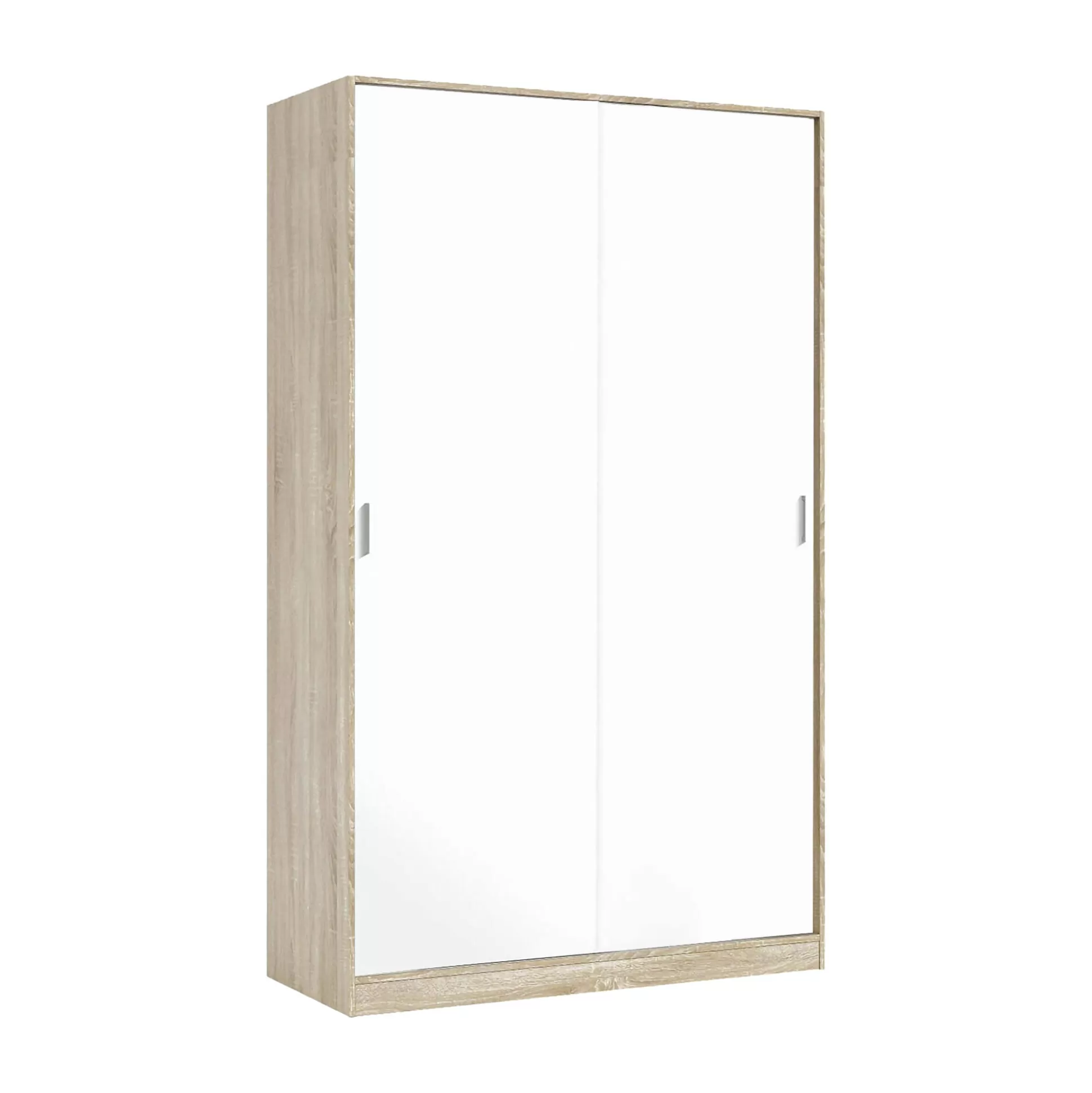 Dmora Guardaroba 2 Ante<Guardaroba 2 ante Adrenalin, 120x50h200 cm, Rovere e Bianco
