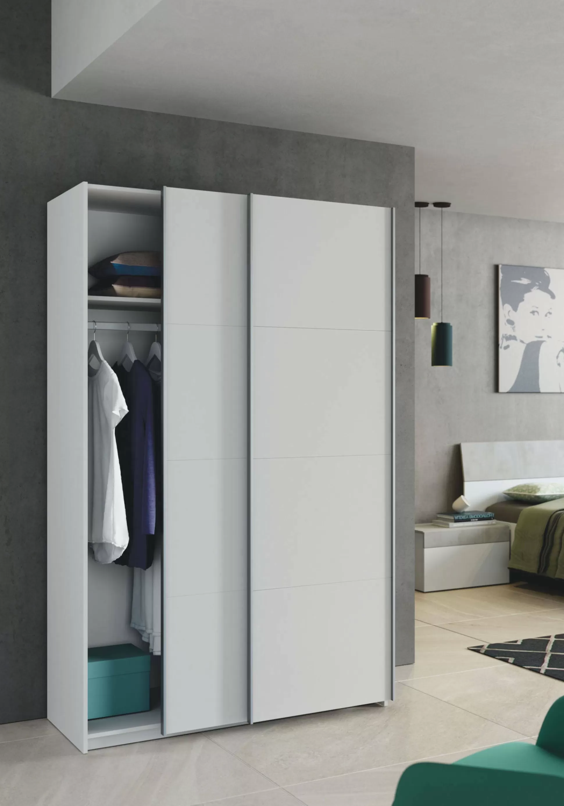 Dmora Guardaroba 2 Ante<Guardaroba 2 ante Akim, 120x60h200 cm,