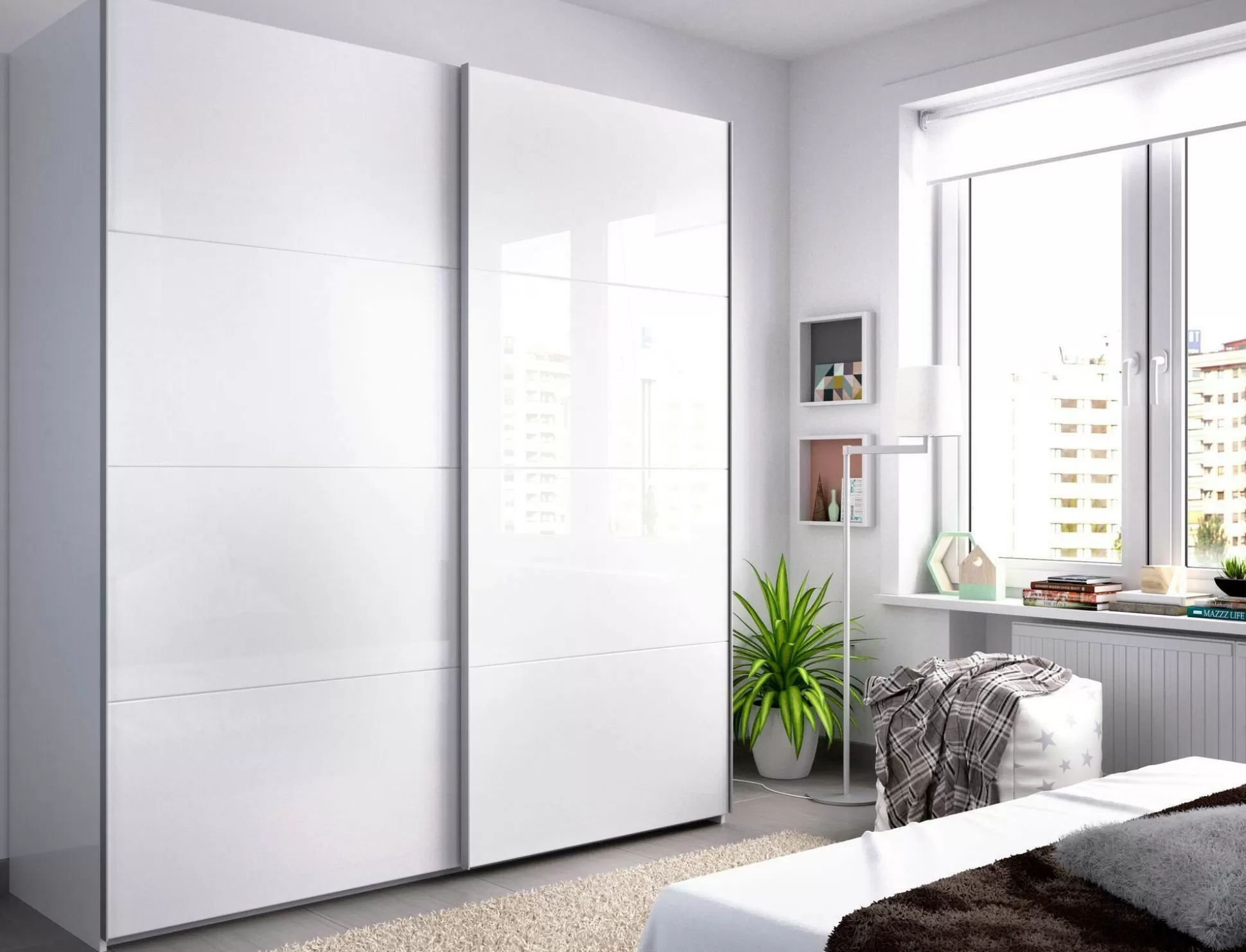 Dmora Guardaroba 2 Ante<Guardaroba 2 ante Alias, 180x65h204 cm,