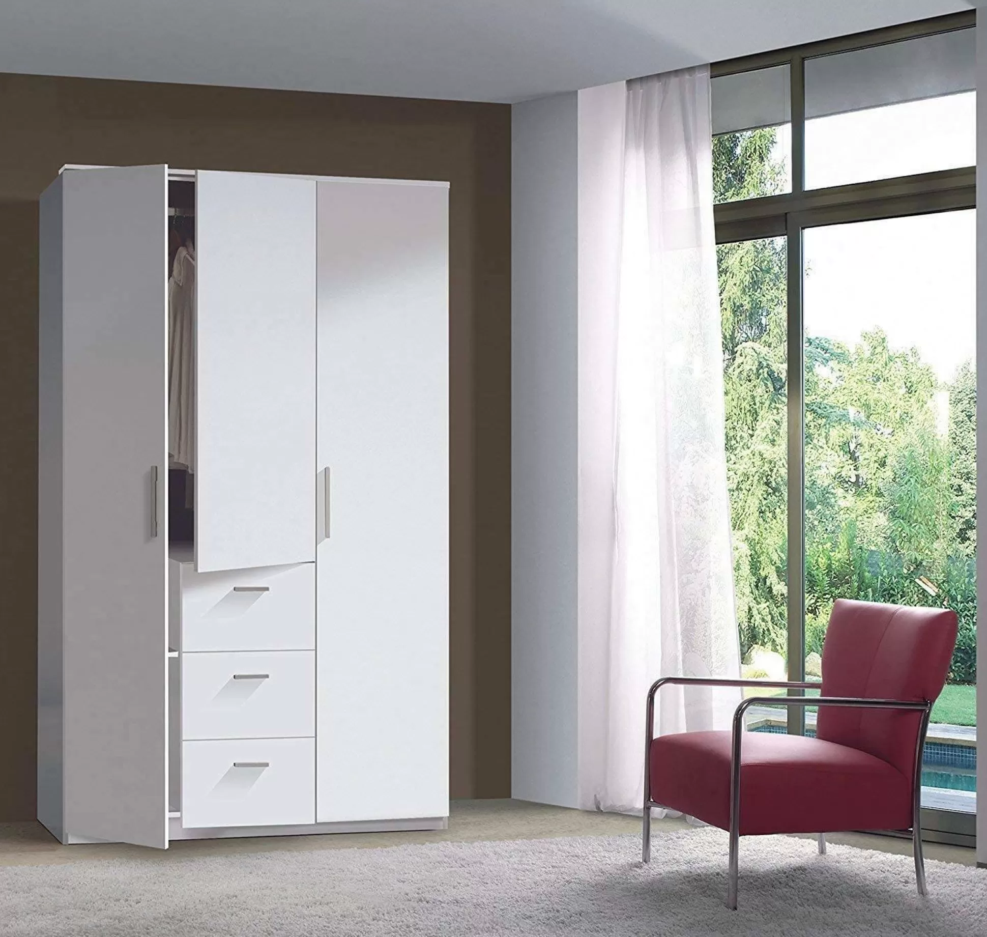 Dmora Guardaroba 3 Ante<Guardaroba 3 ante Anama, 117x52h203 cm,