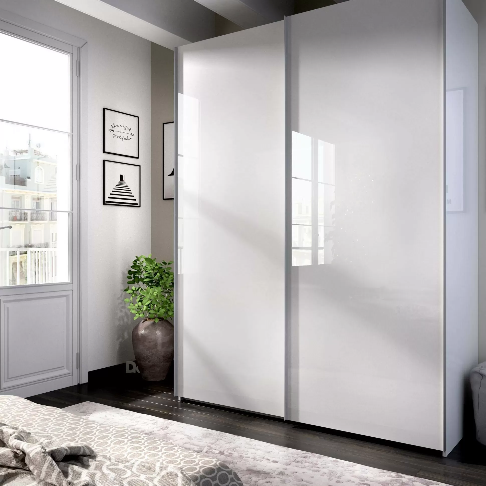 Dmora Guardaroba 2 Ante<Guardaroba 2 ante Anda, 150x65h204 cm,