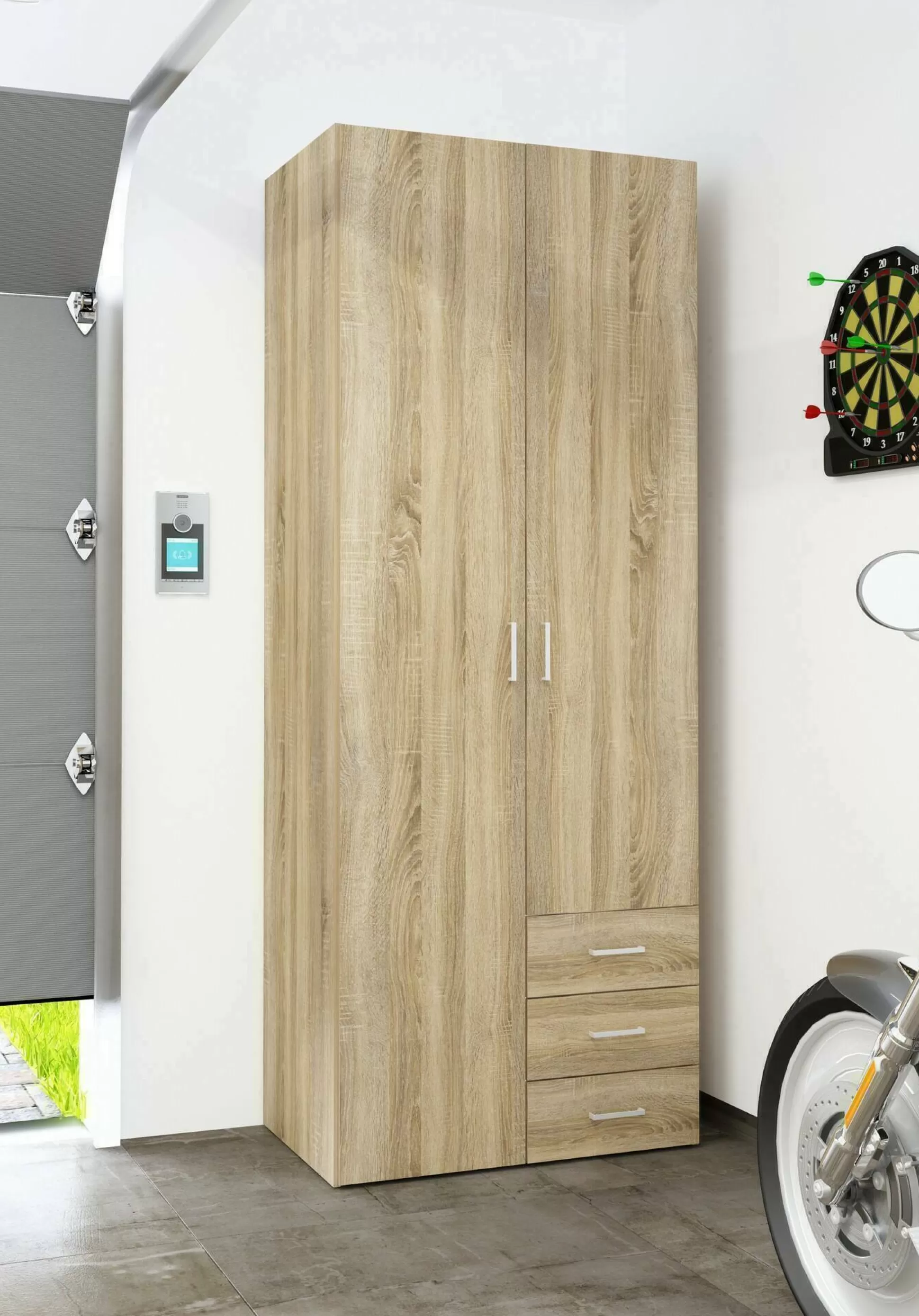 Dmora Guardaroba 2 Ante<Guardaroba 2 ante Apollina, 78x50 h200 cm,